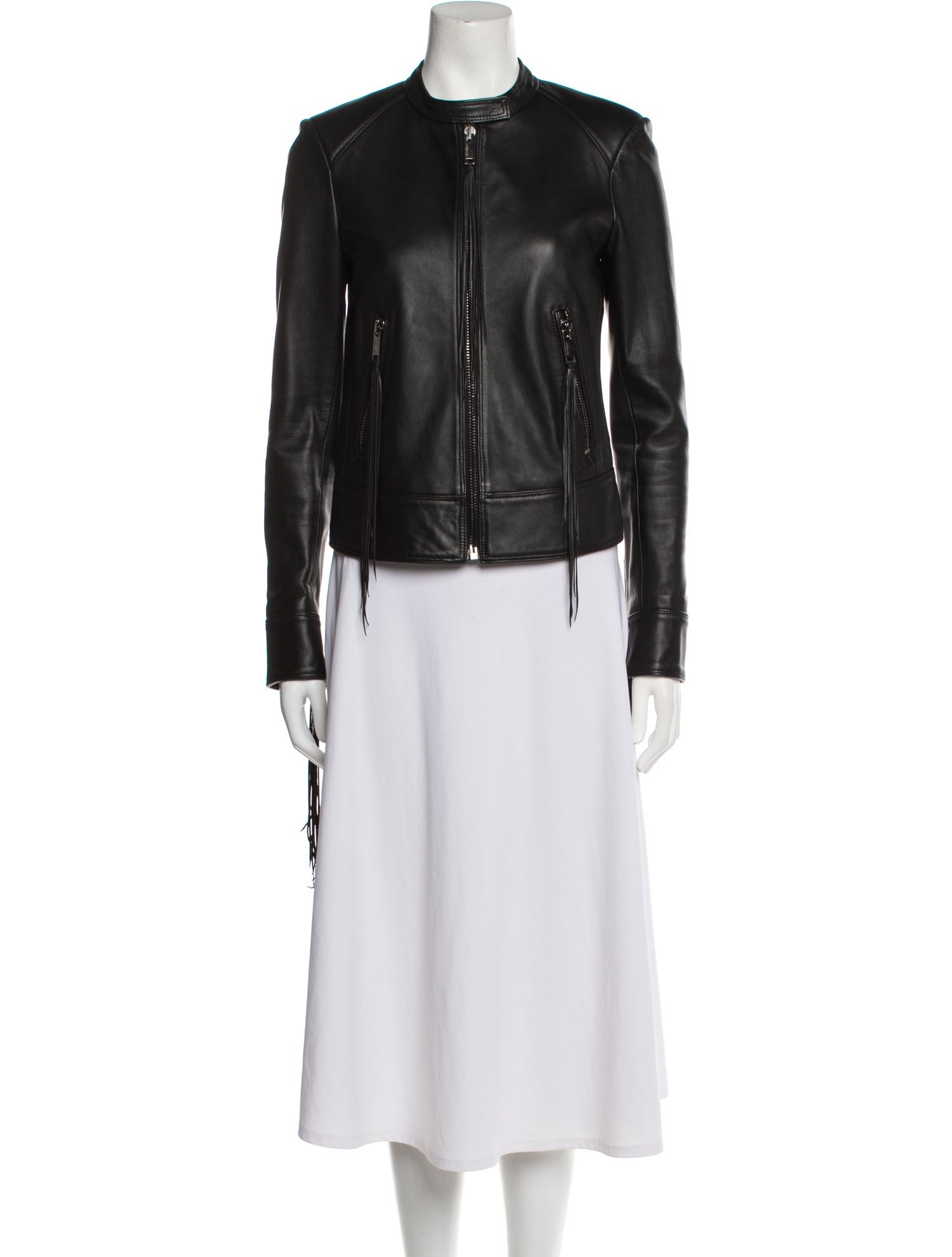 Redemption Calf Leather Biker Jacket