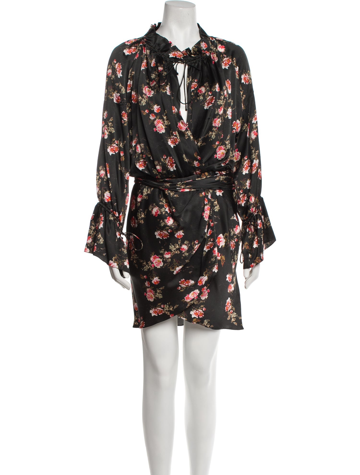 Redemption Silk Knee-Length Dress