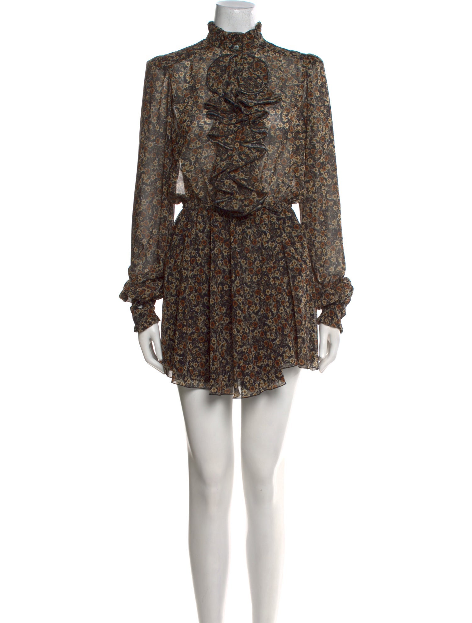 Redemption Floral Print Mini Dress w/ Tags