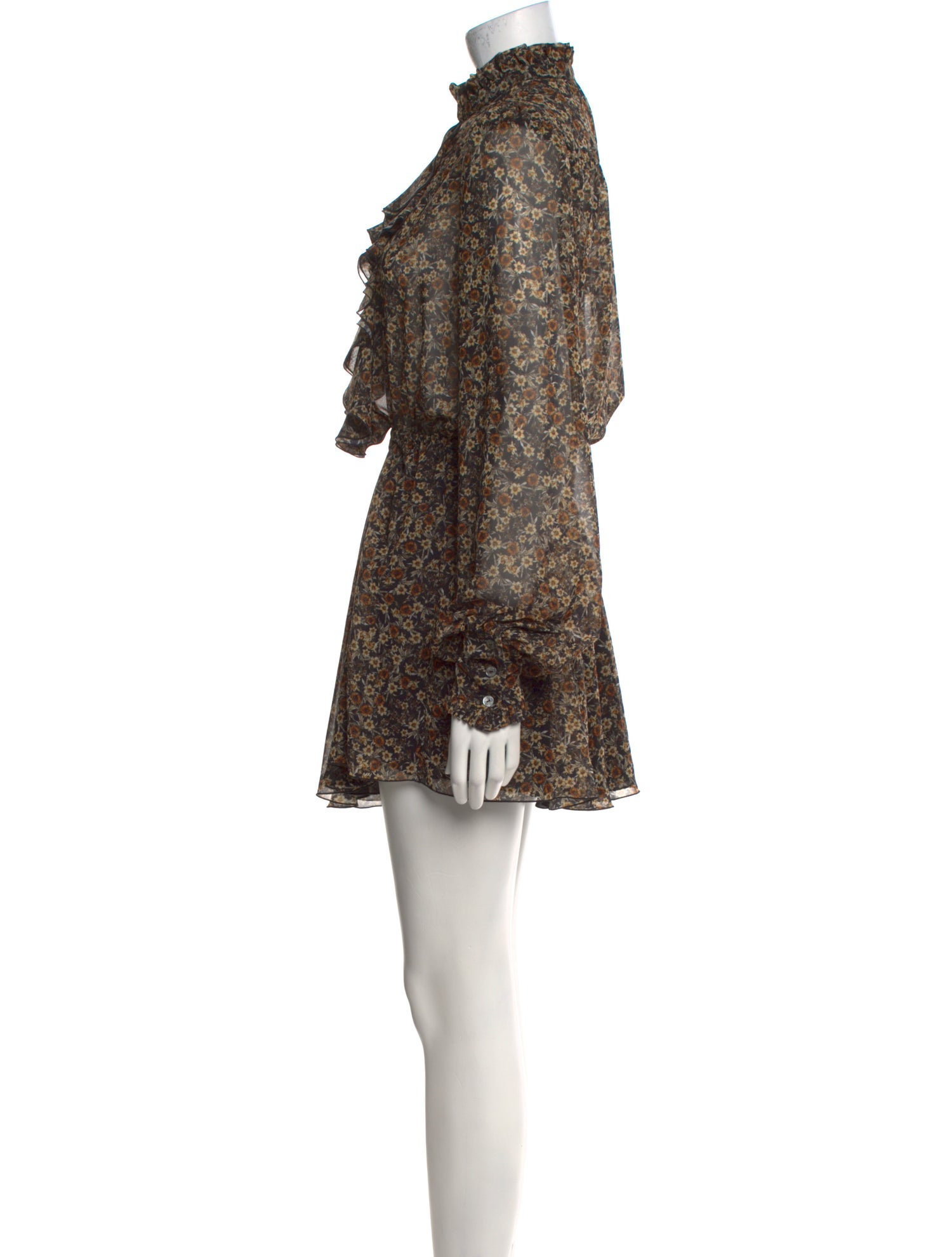 Redemption Floral Print Mini Dress w/ Tags