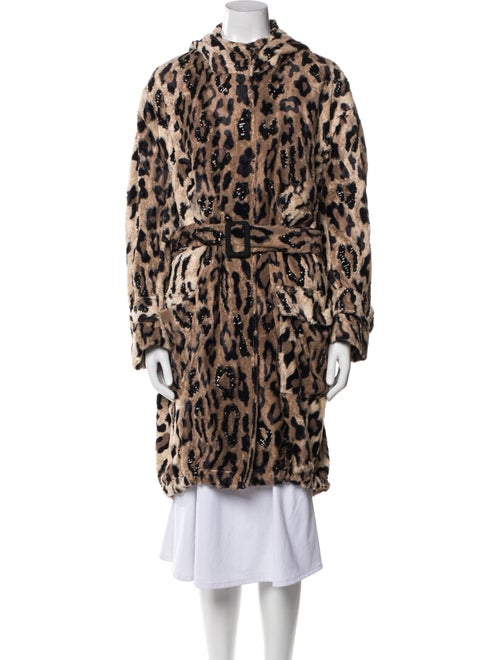 Redemption Animal Print Faux Fur Coat