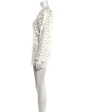 Redemption Lace Pattern Mini Dress