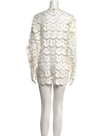 Redemption Lace Pattern Mini Dress