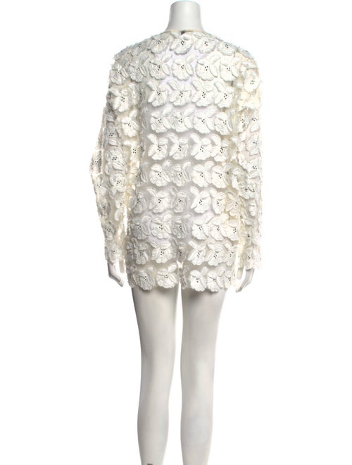 Redemption Lace Pattern Mini Dress