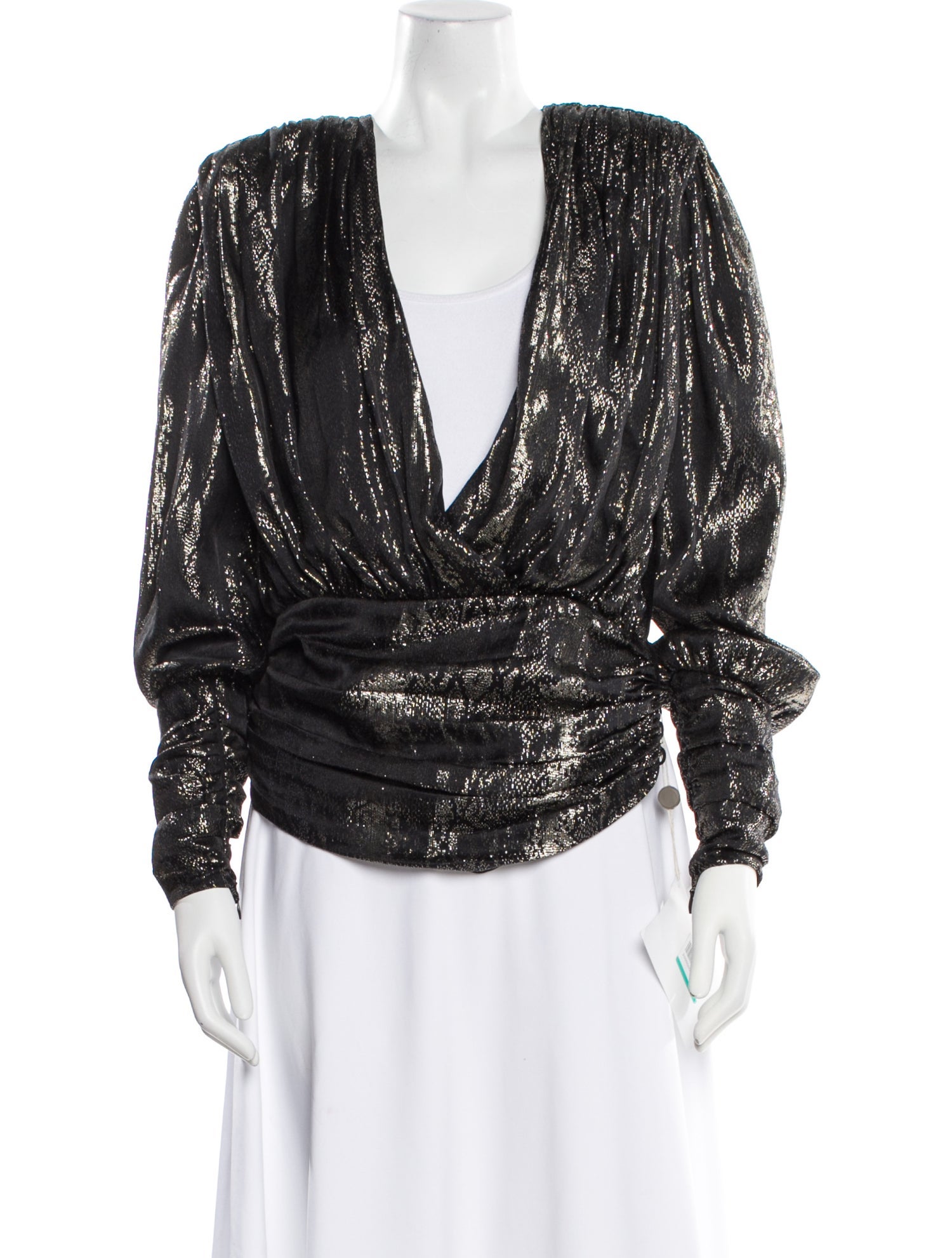 Redemption Silk Patterned Top