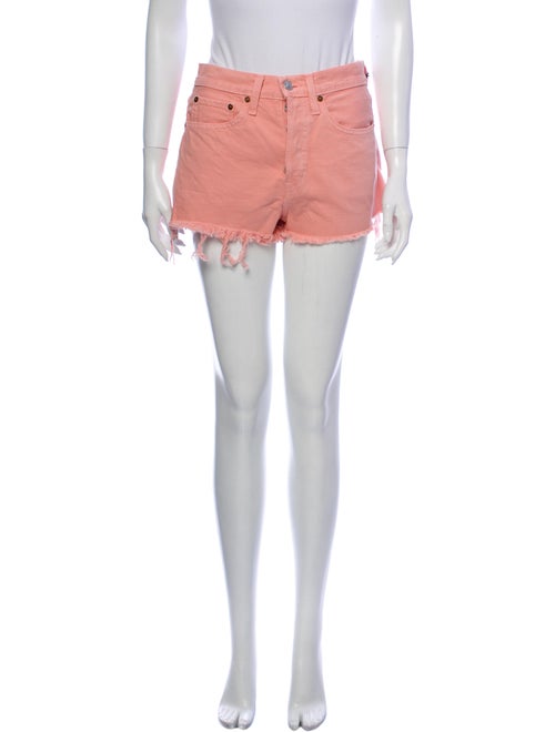 Re/done Mini Shorts Pink