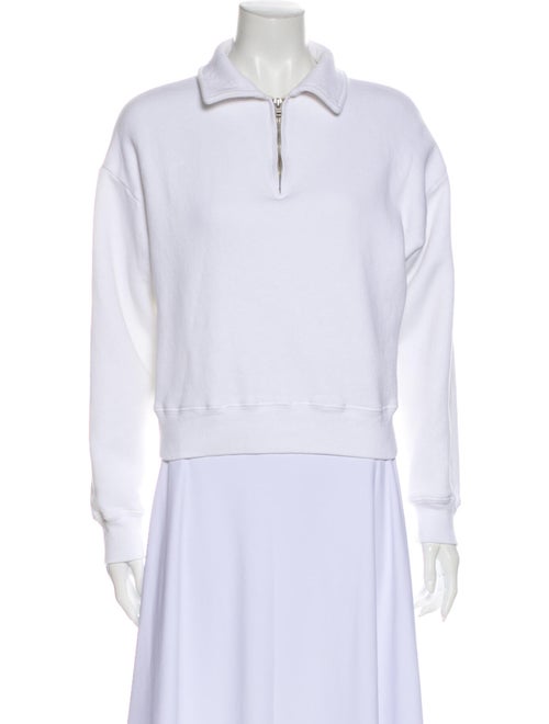 Re/done Long Sleeve Sweatshirt White