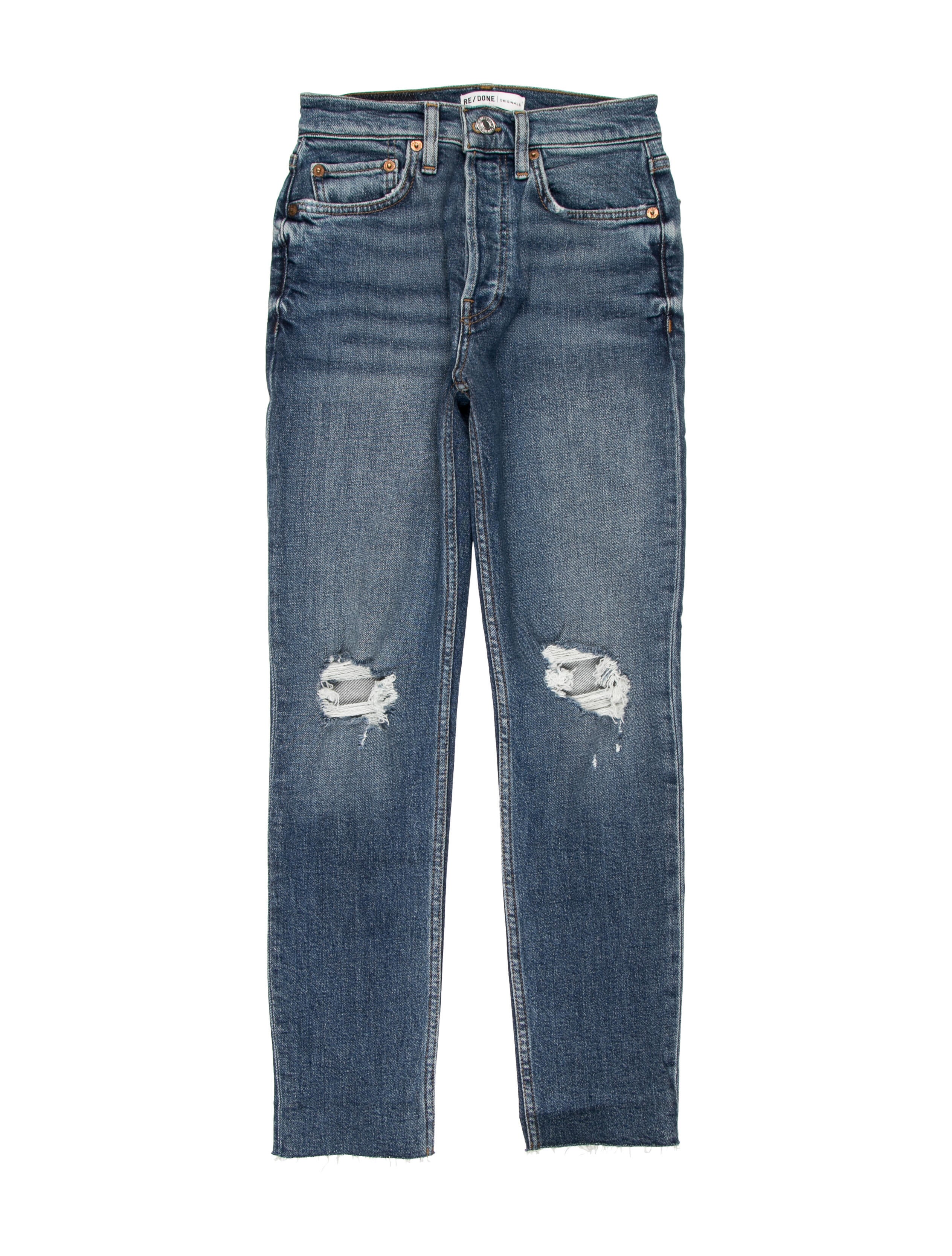 RE/DONE Mid-Rise Skinny Leg Jeans