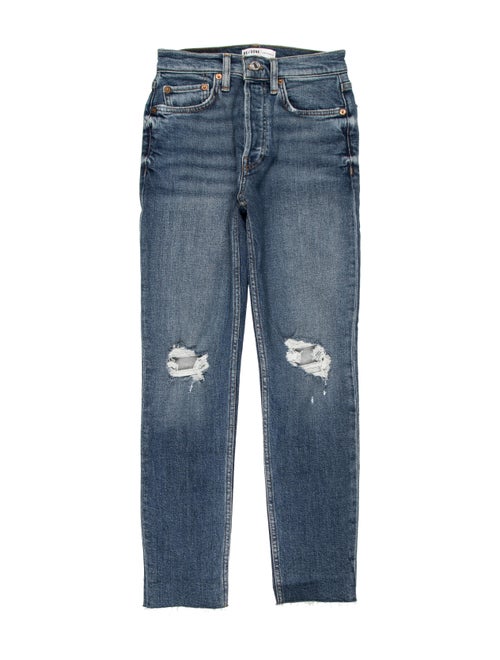 RE/DONE Mid-Rise Skinny Leg Jeans