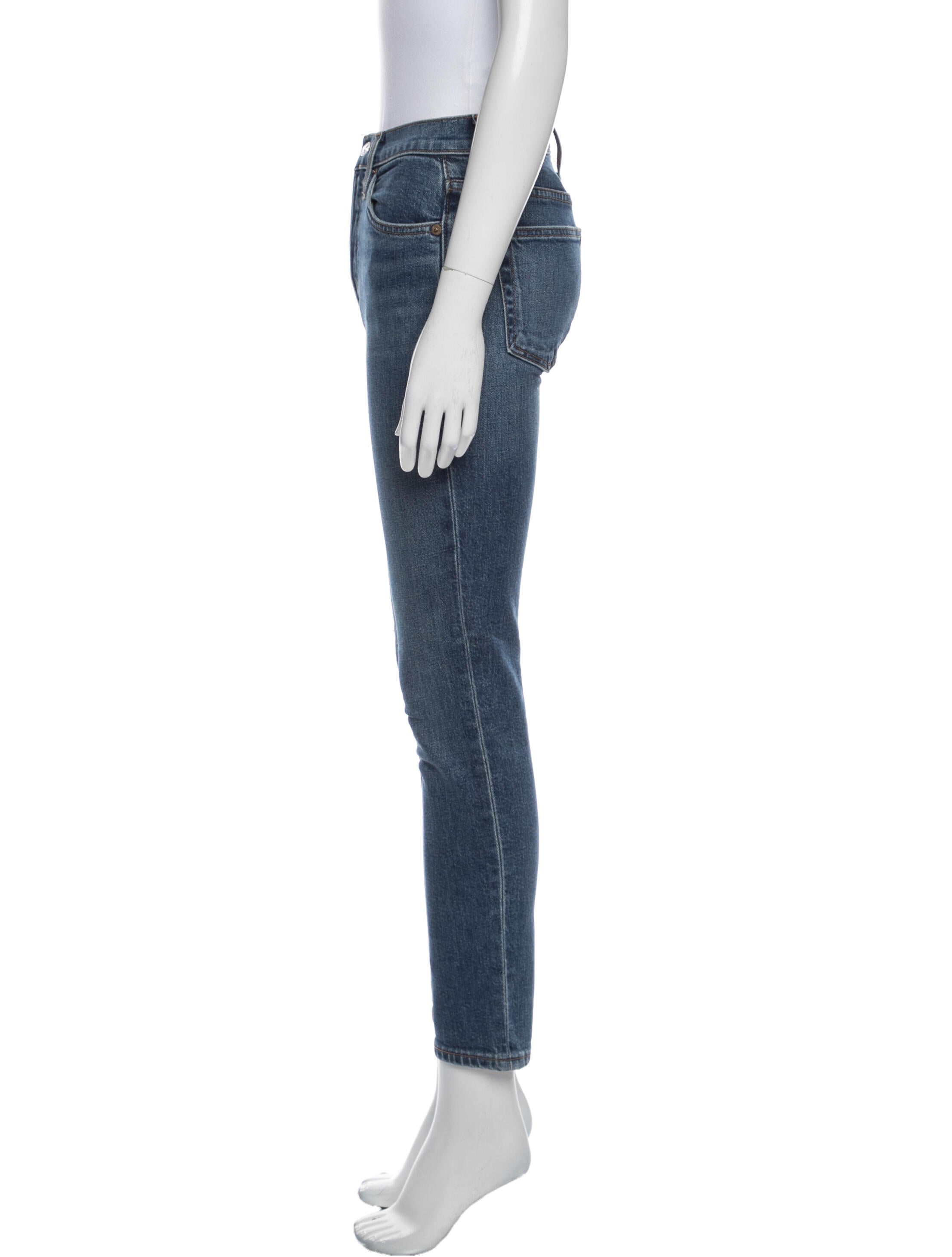 RE/DONE Mid-Rise Skinny Leg Jeans