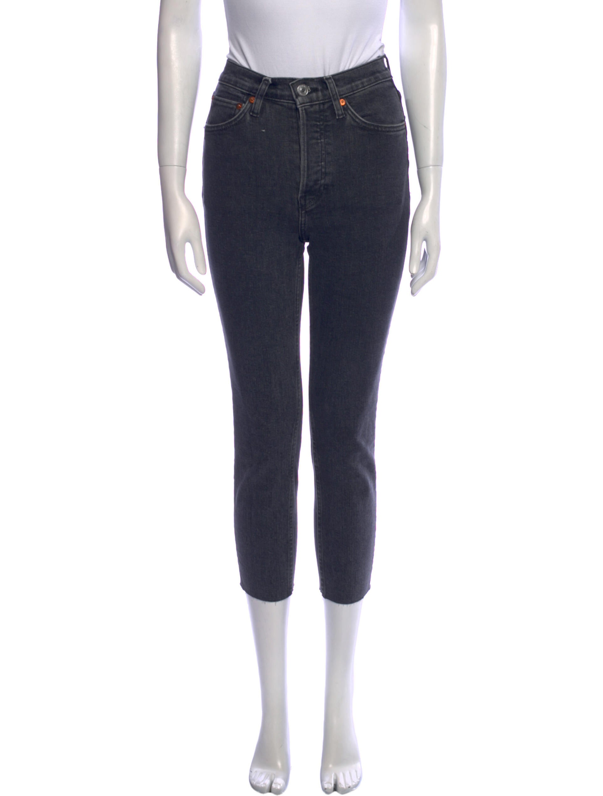 RE/DONE Mid-Rise Skinny Leg Jeans