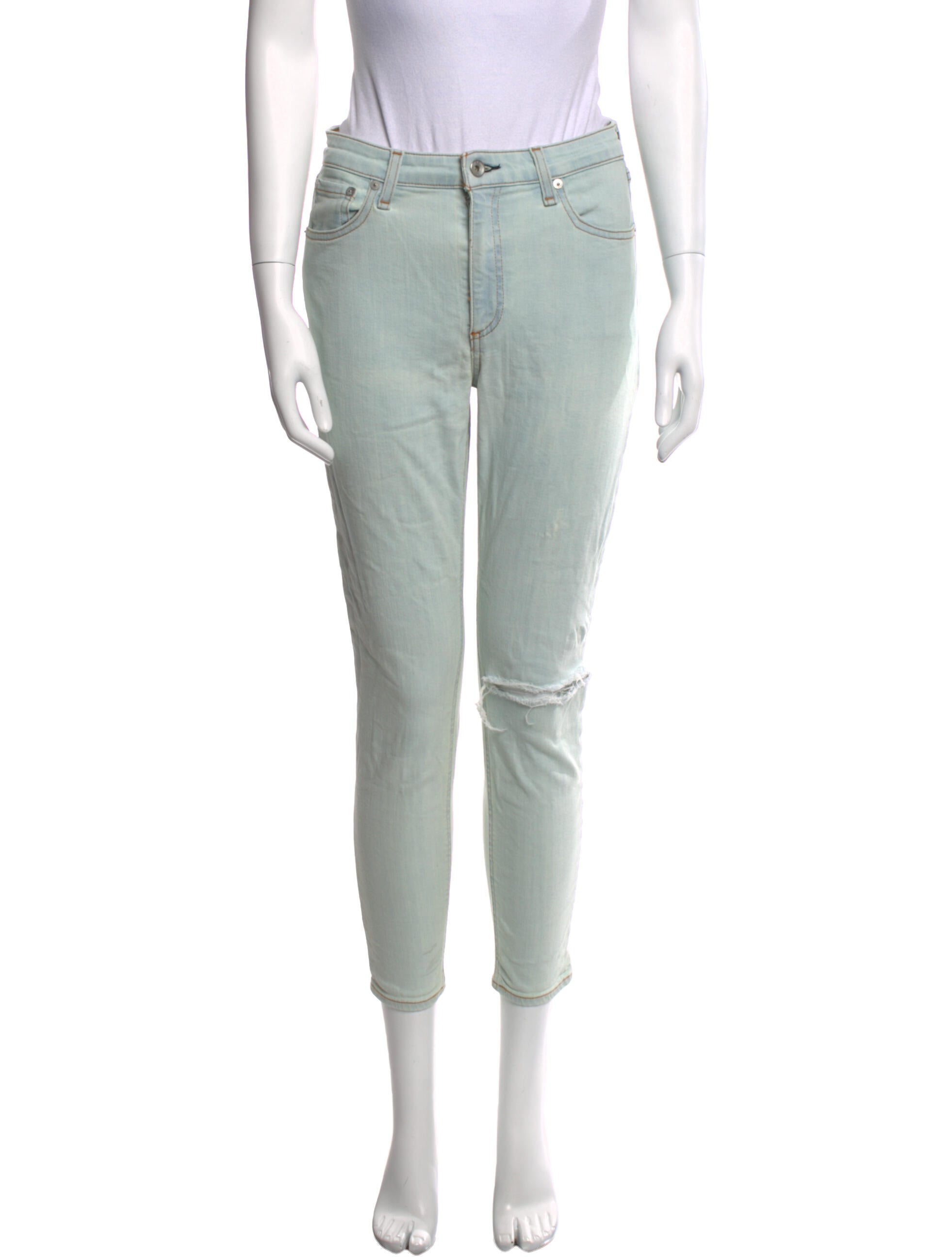RE/DONE Mid-Rise Skinny Leg Jeans