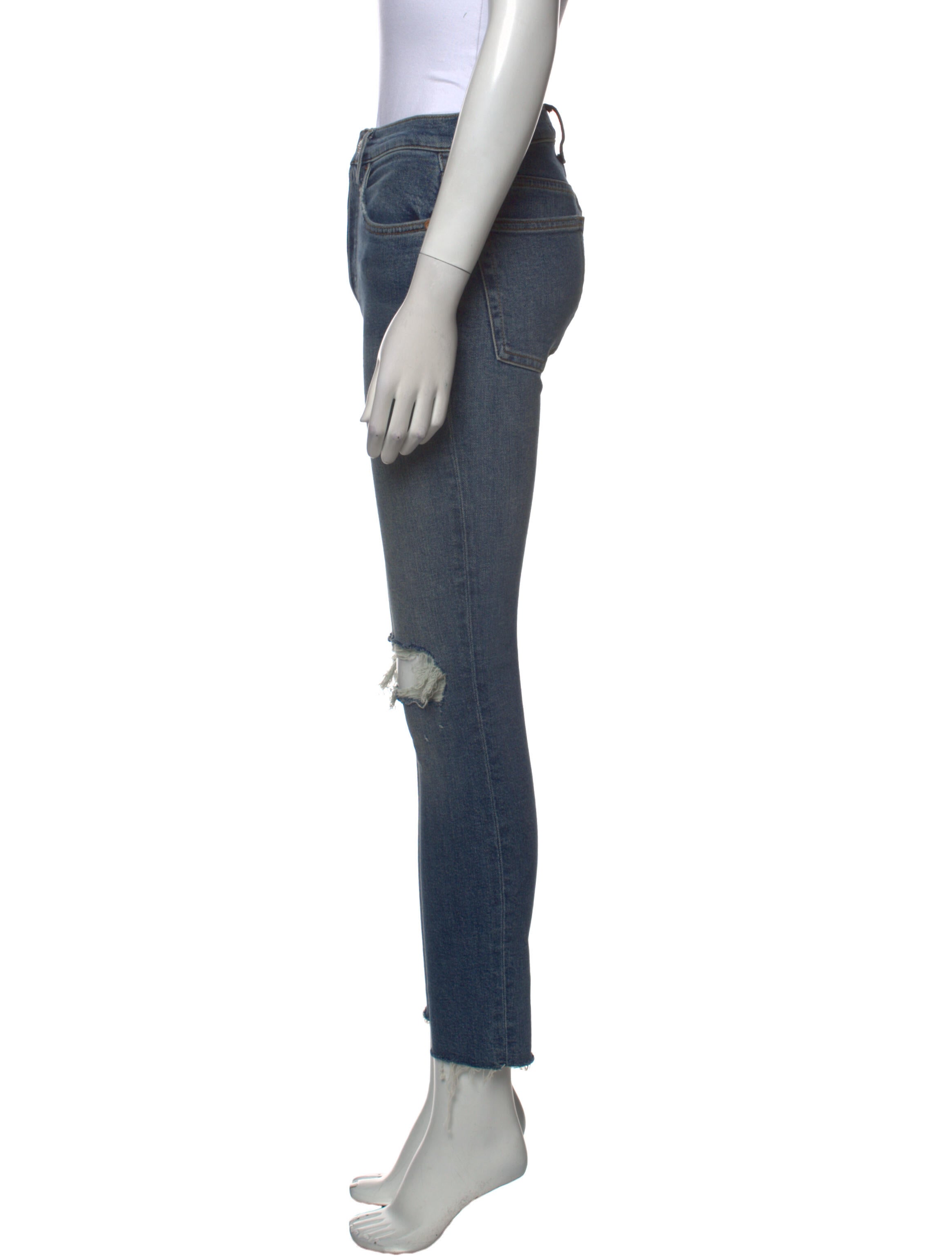 RE/DONE Mid-Rise Skinny Leg Jeans
