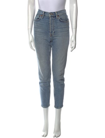 RE/DONE High-Rise Skinny Leg Jeans
