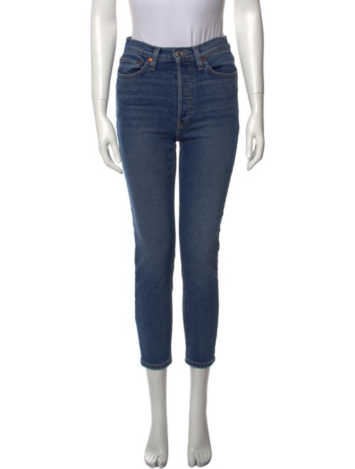 RE/DONE Mid-Rise Skinny Leg Jeans