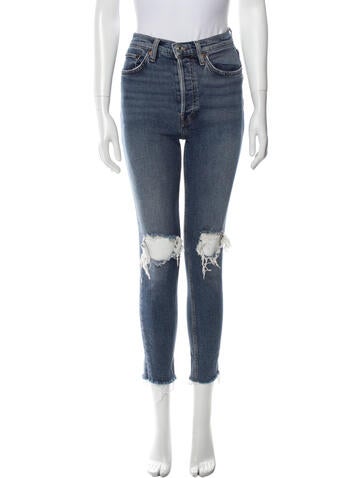 Re/Done Jeans Mid-Rise Skinny Leg US 26 | S