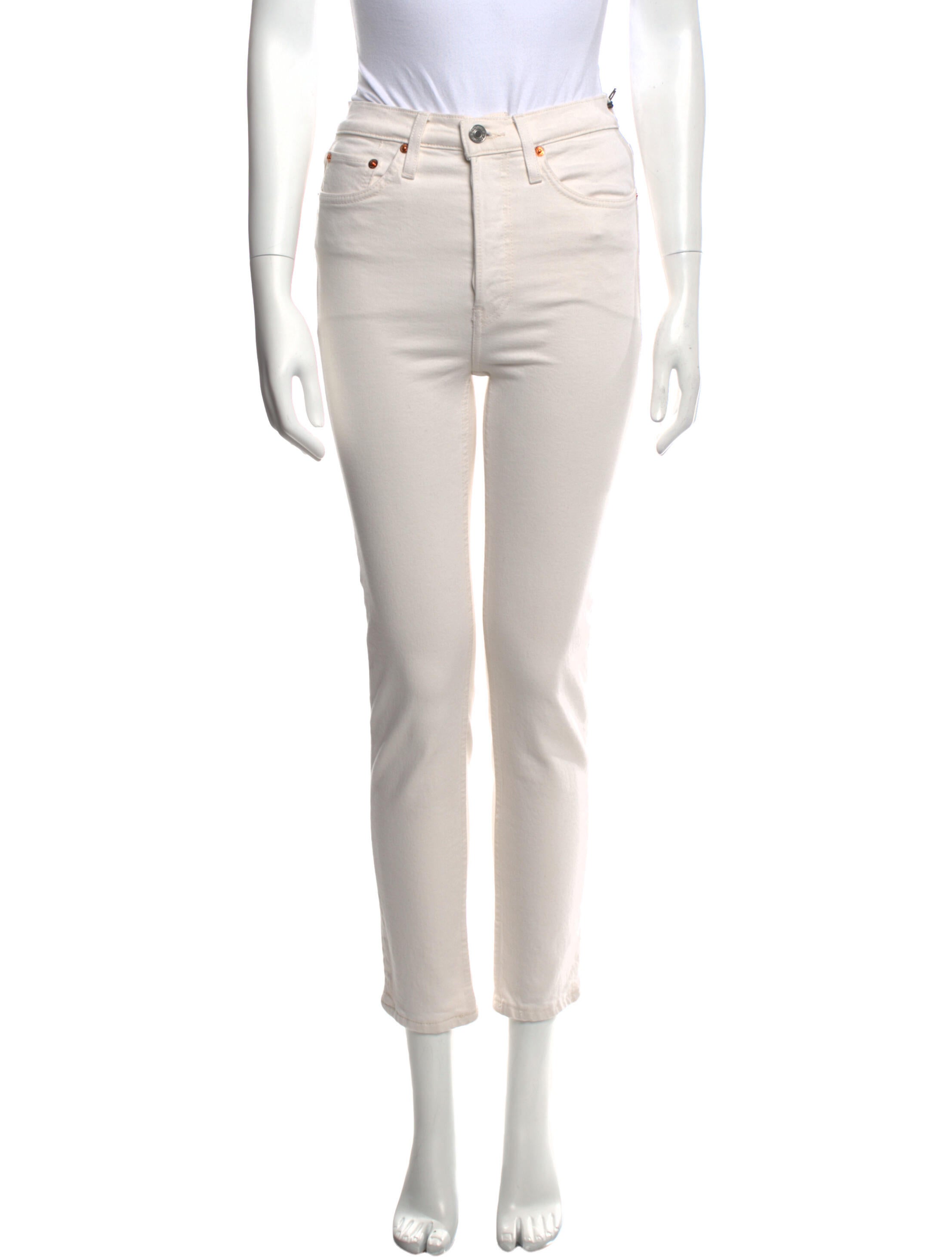 RE/DONE High-Rise Skinny Leg Jeans