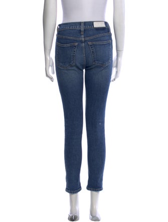 RE/DONE Mid-Rise Skinny Leg Jeans