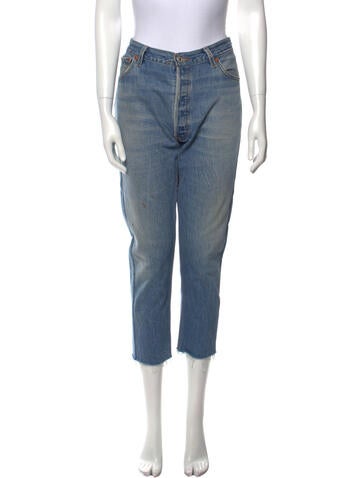 Re/Done Jeans Mid-Rise Straight Leg US 27 | S