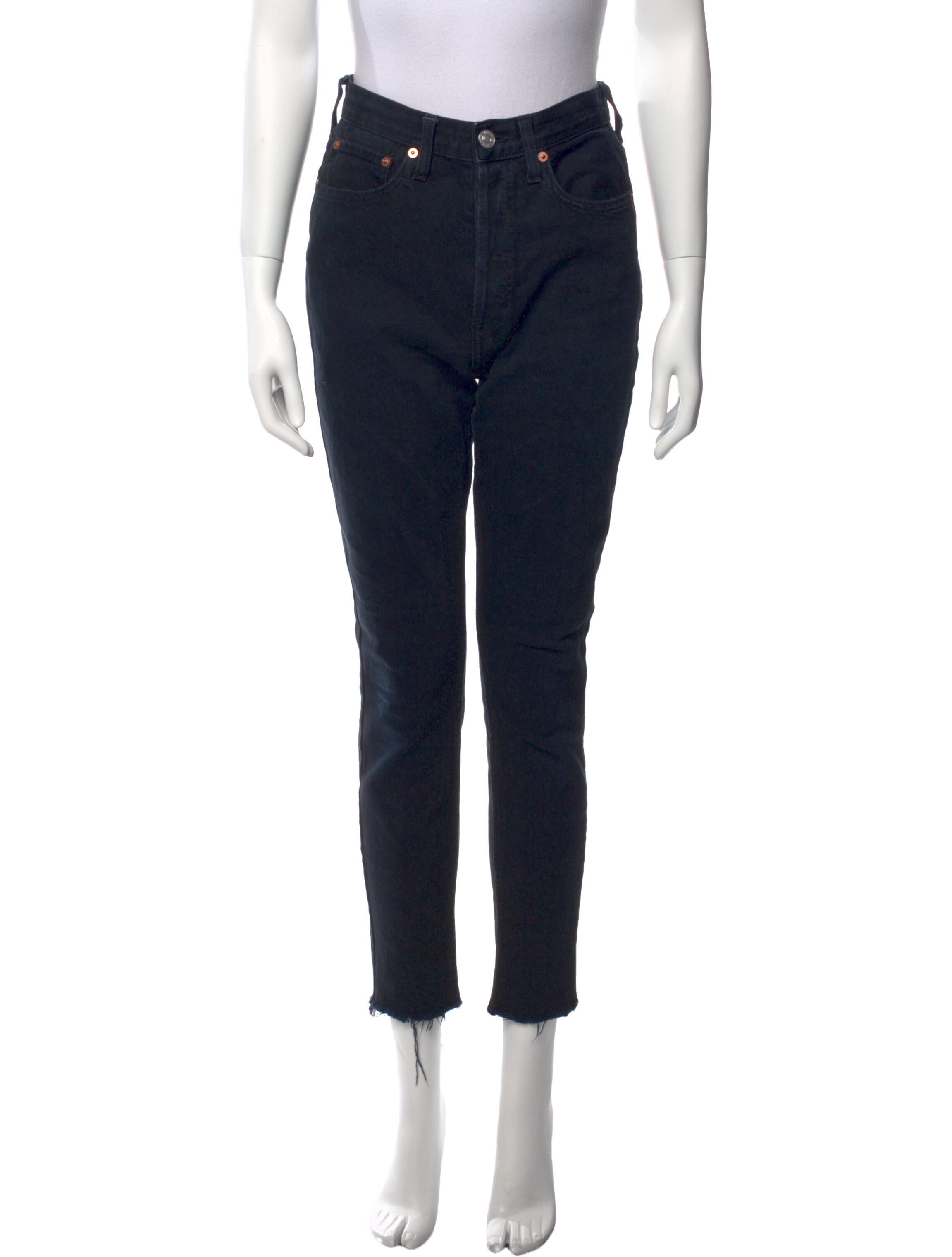 RE/DONE High-Rise Skinny Leg Jeans