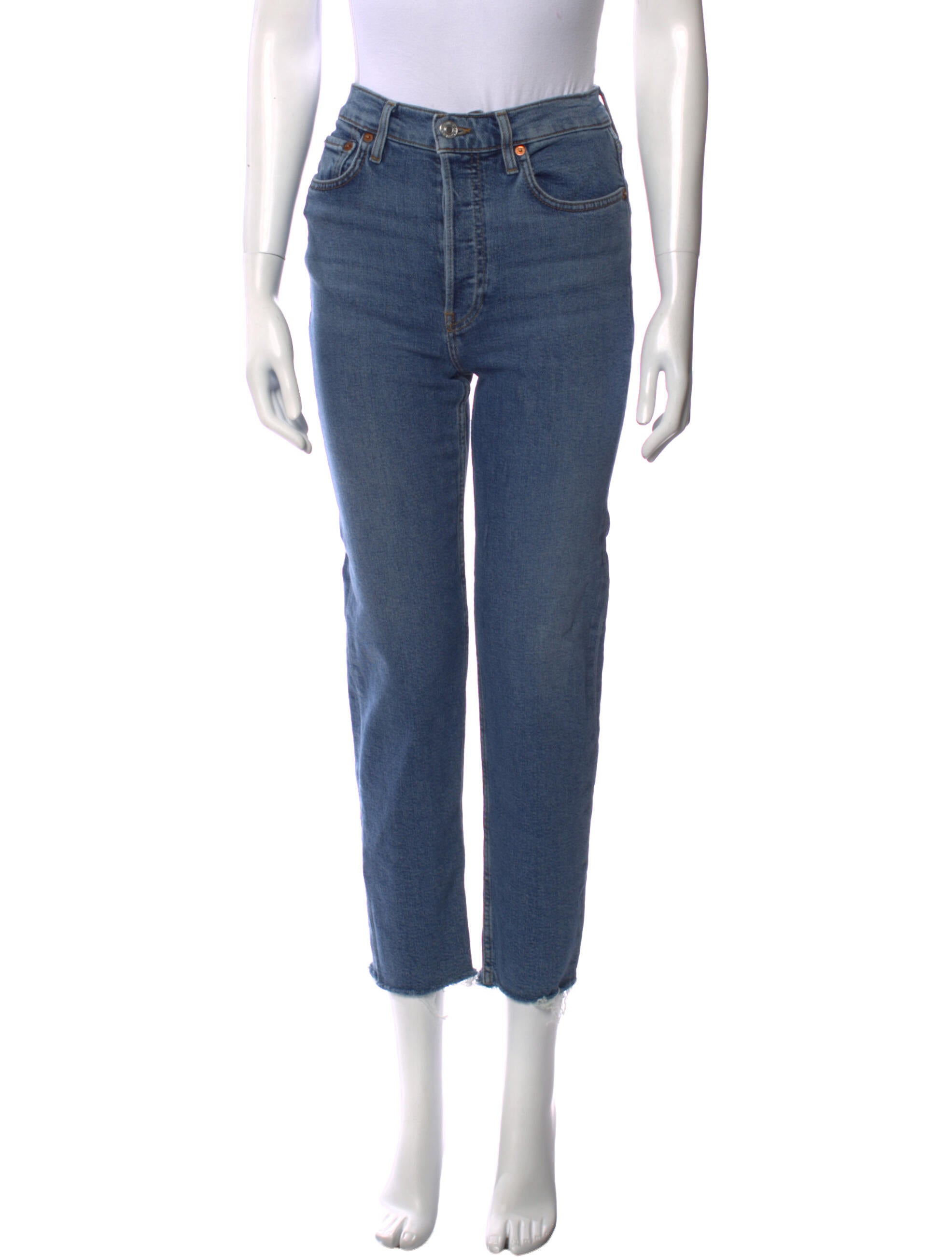 RE/DONE High-Rise Skinny Leg Jeans