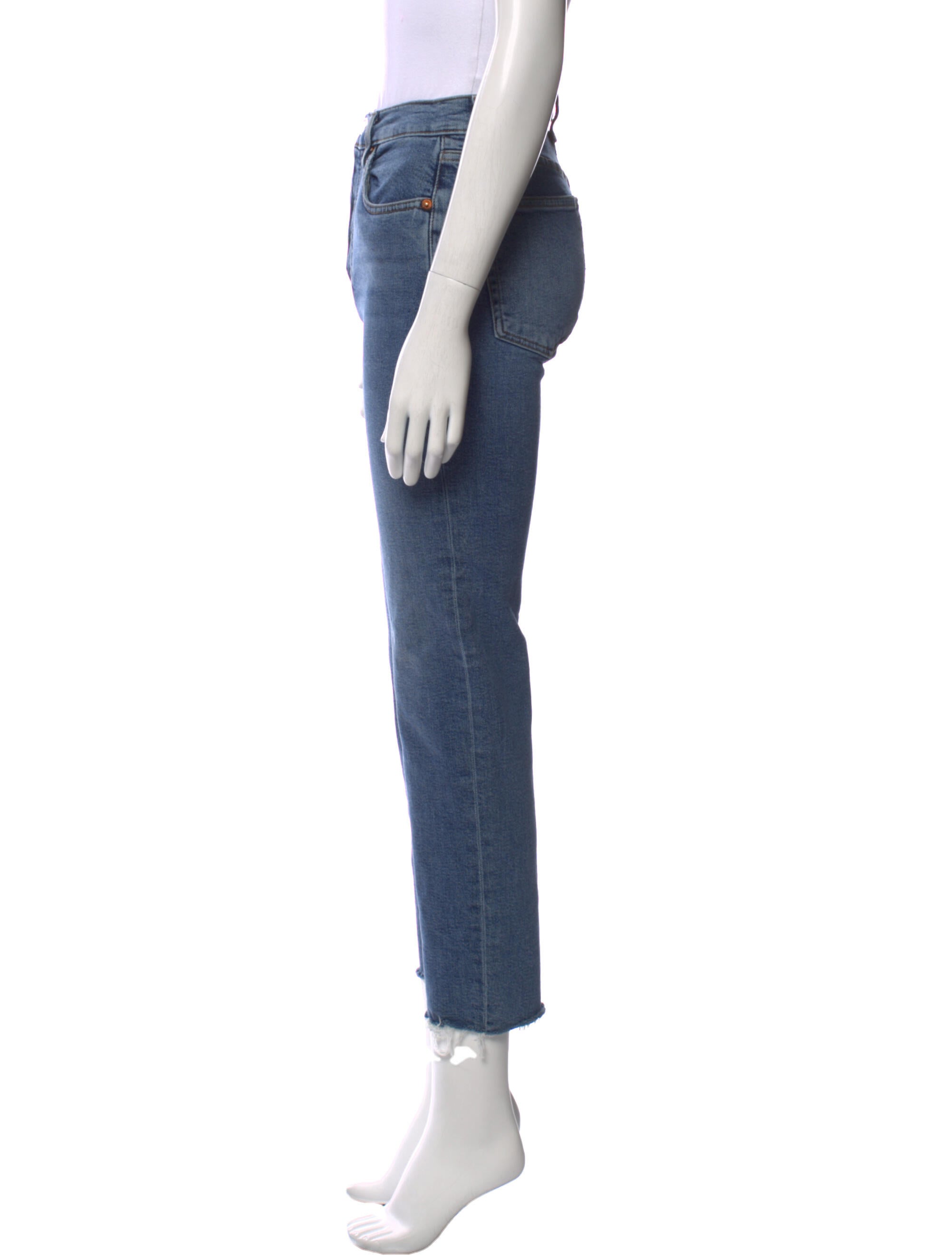 RE/DONE High-Rise Skinny Leg Jeans