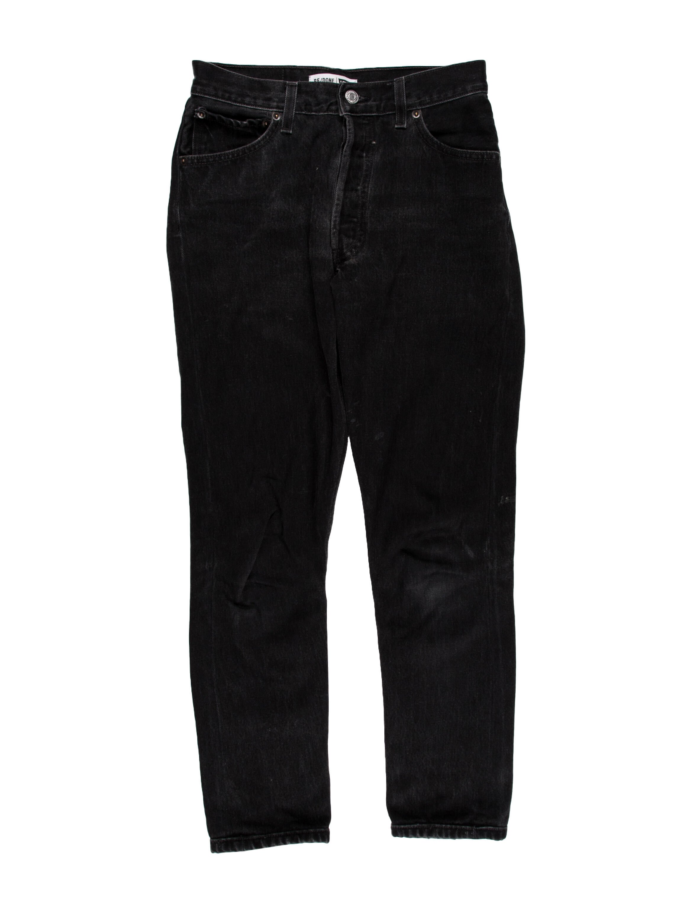 RE/DONE Mid-Rise Straight Leg Jeans