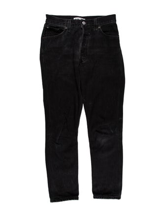 RE/DONE Mid-Rise Straight Leg Jeans