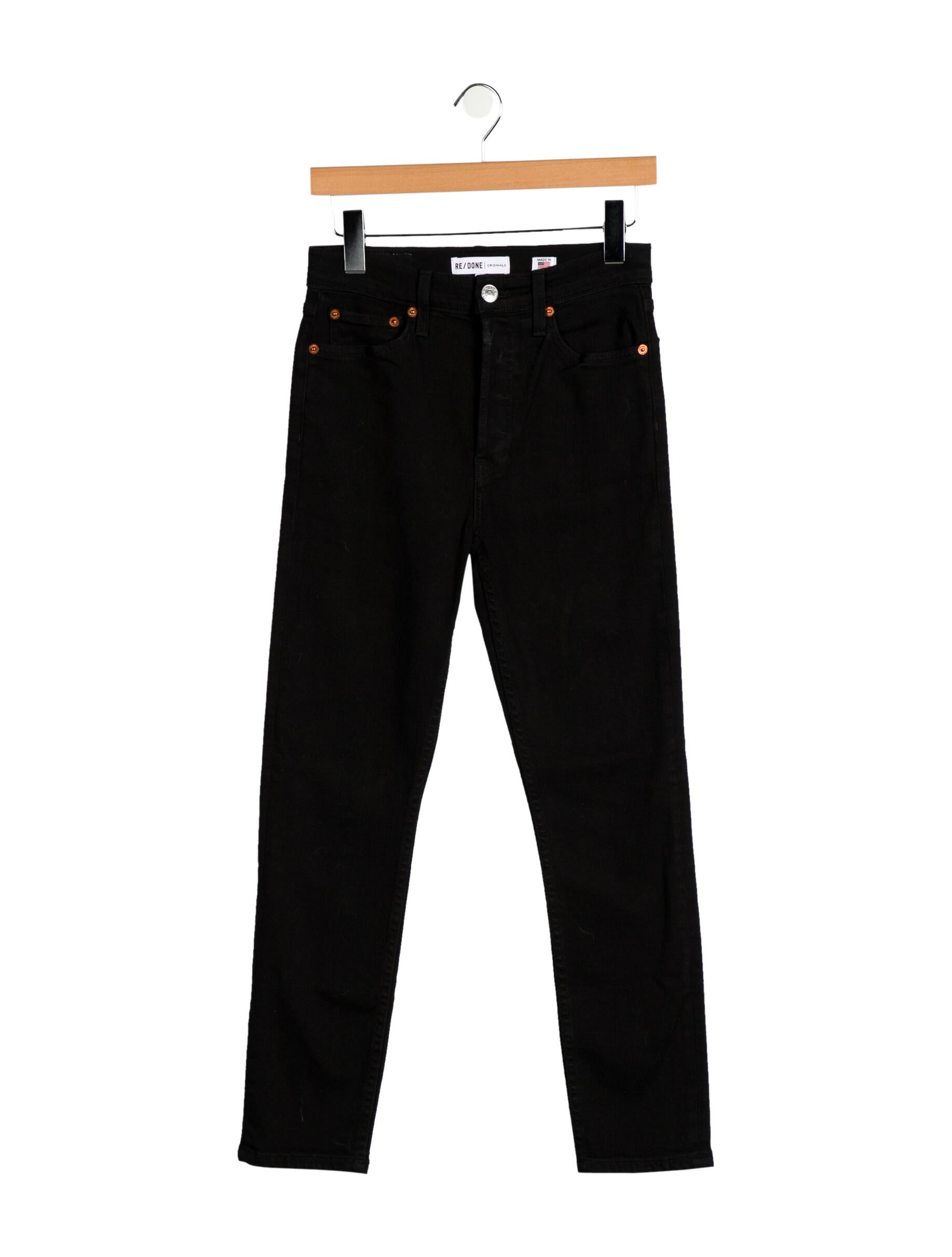 RE/DONE High-Rise Skinny Leg Jeans