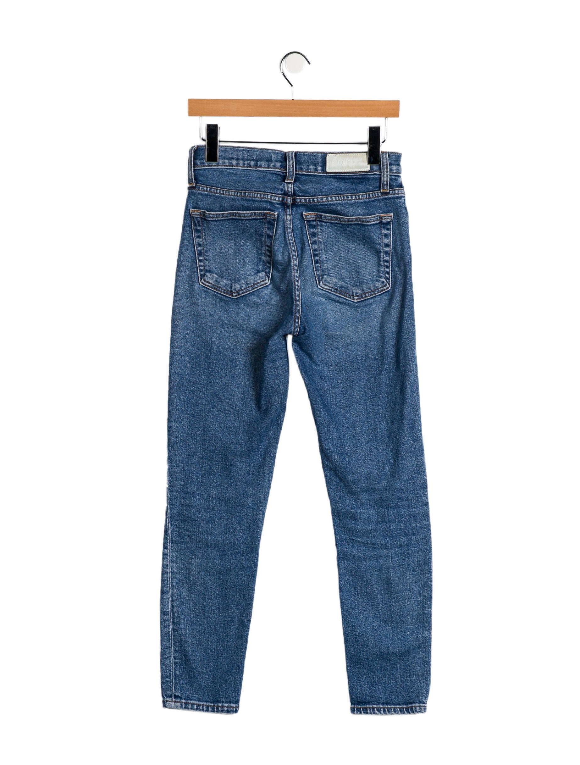 RE/DONE High-Rise Skinny Leg Jeans