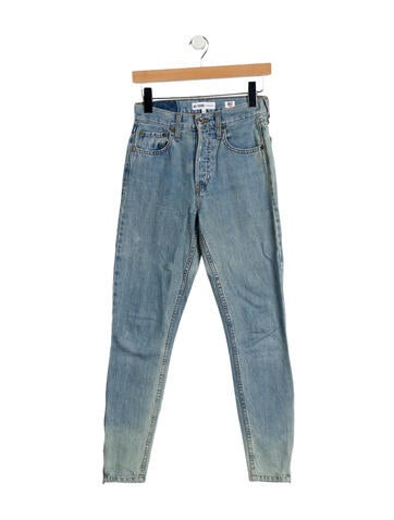 Re/Done Jeans Mid-Rise Skinny Leg US 24 | XS