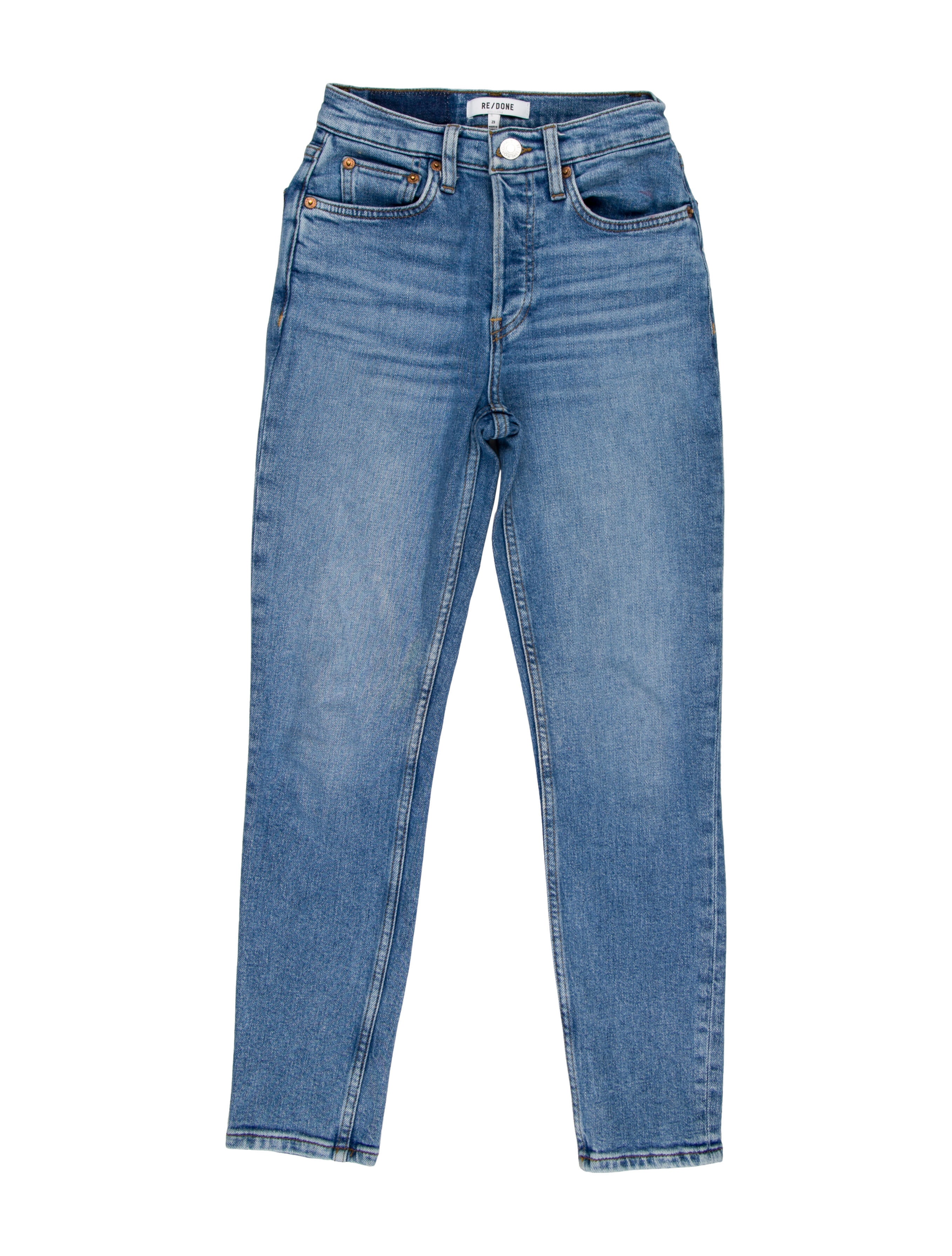 RE/DONE Mid-Rise Skinny Leg Jeans