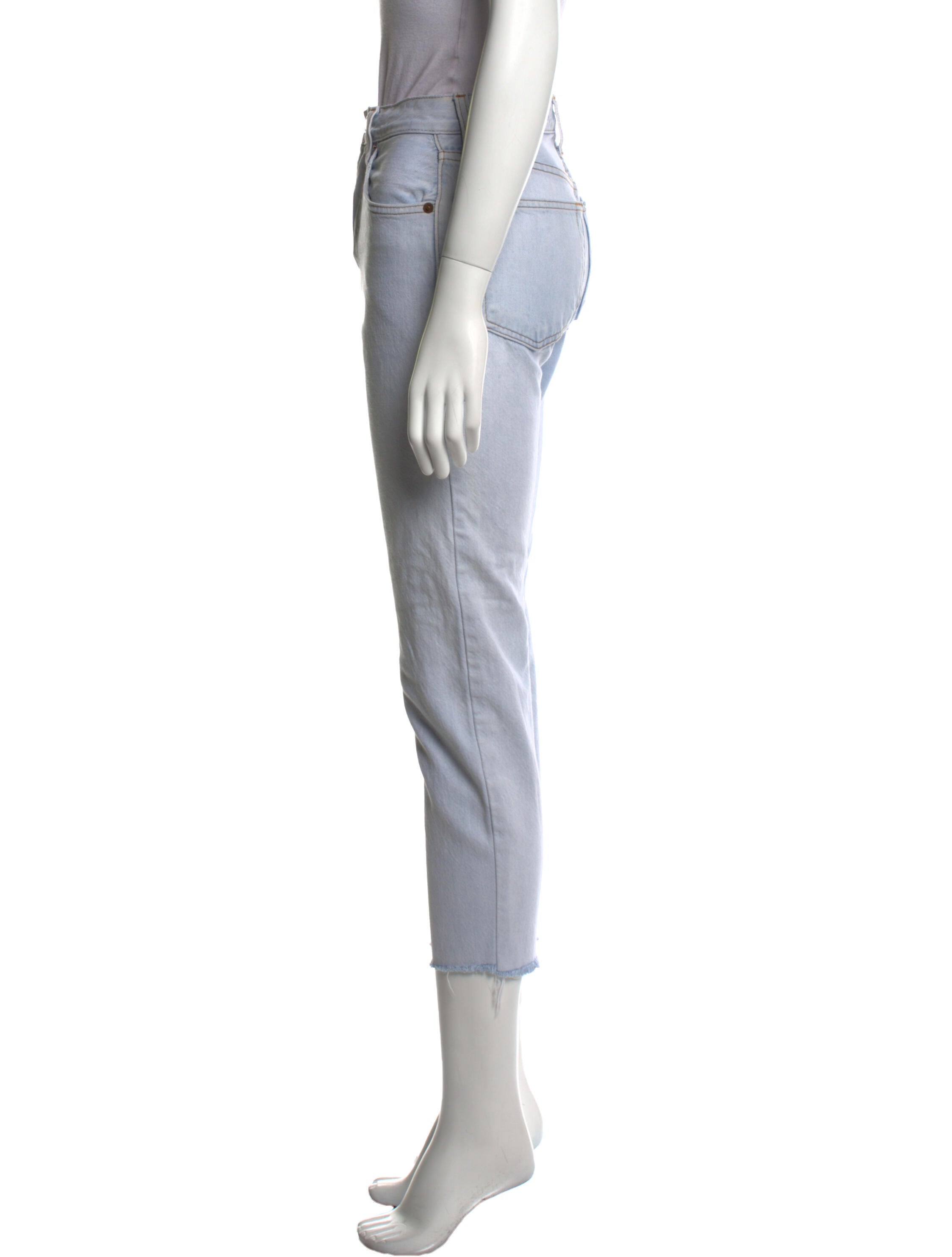 RE/DONE Mid-Rise Straight Leg Jeans