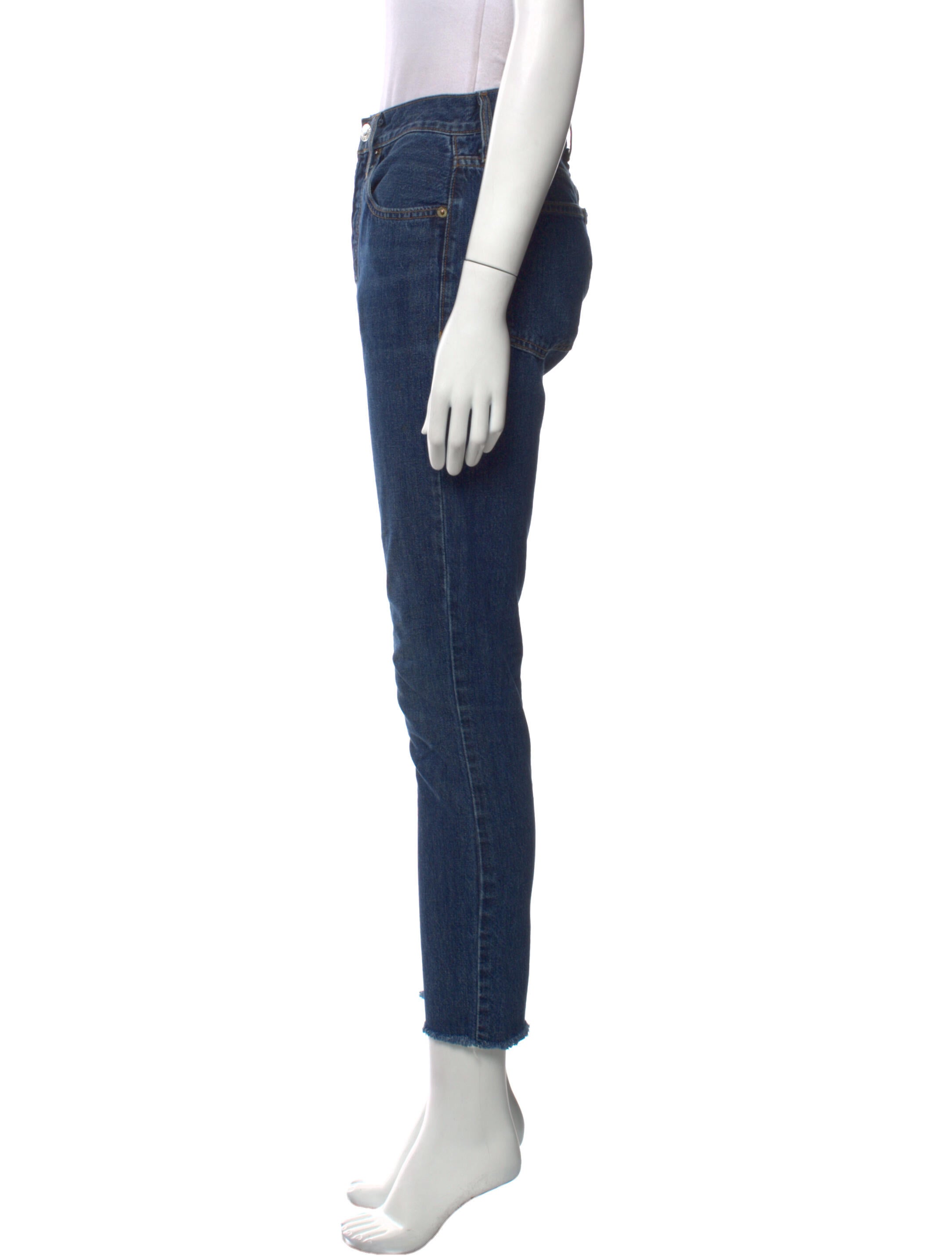 RE/DONE Mid-Rise Skinny Leg Jeans