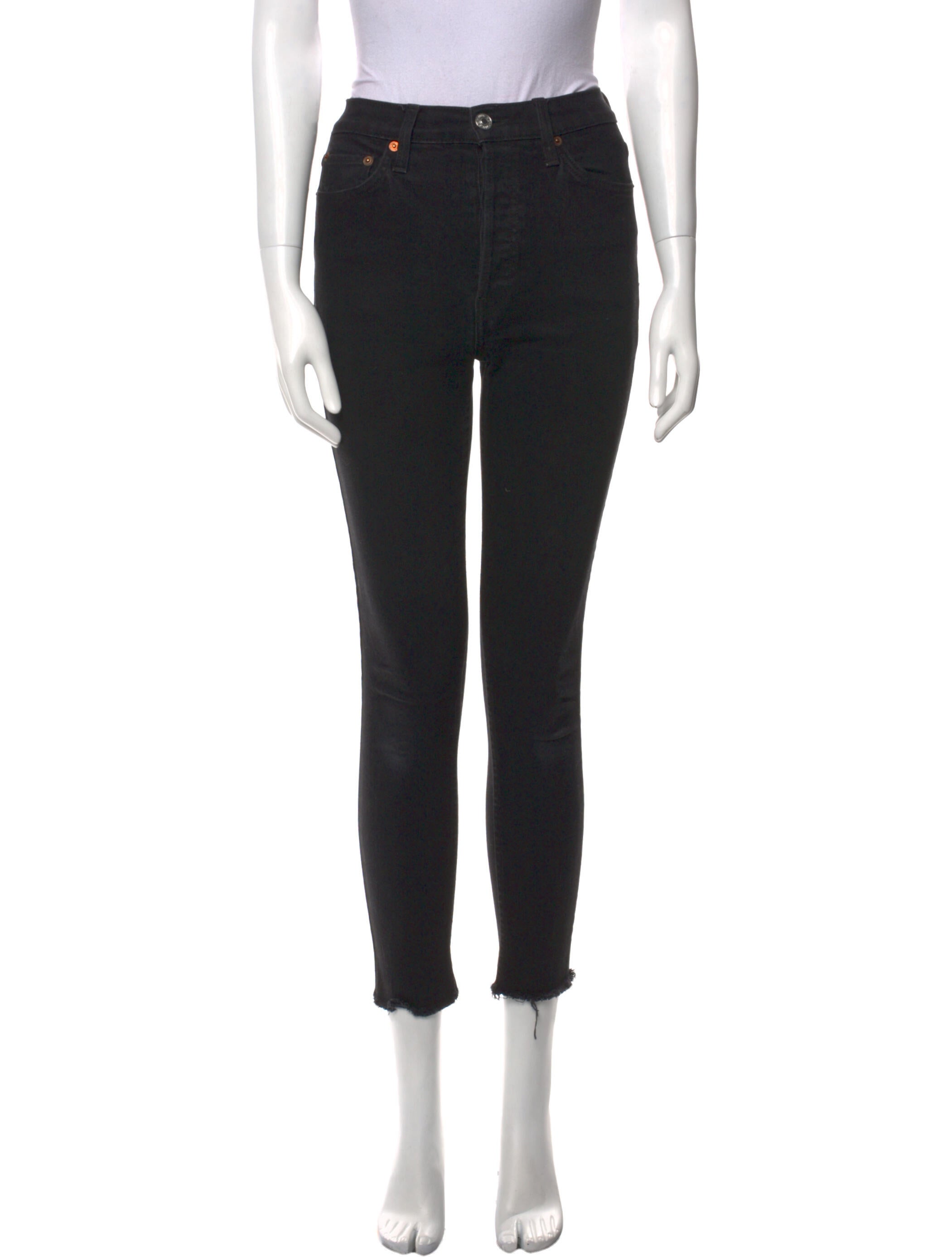 RE/DONE High-Rise Skinny Leg Jeans