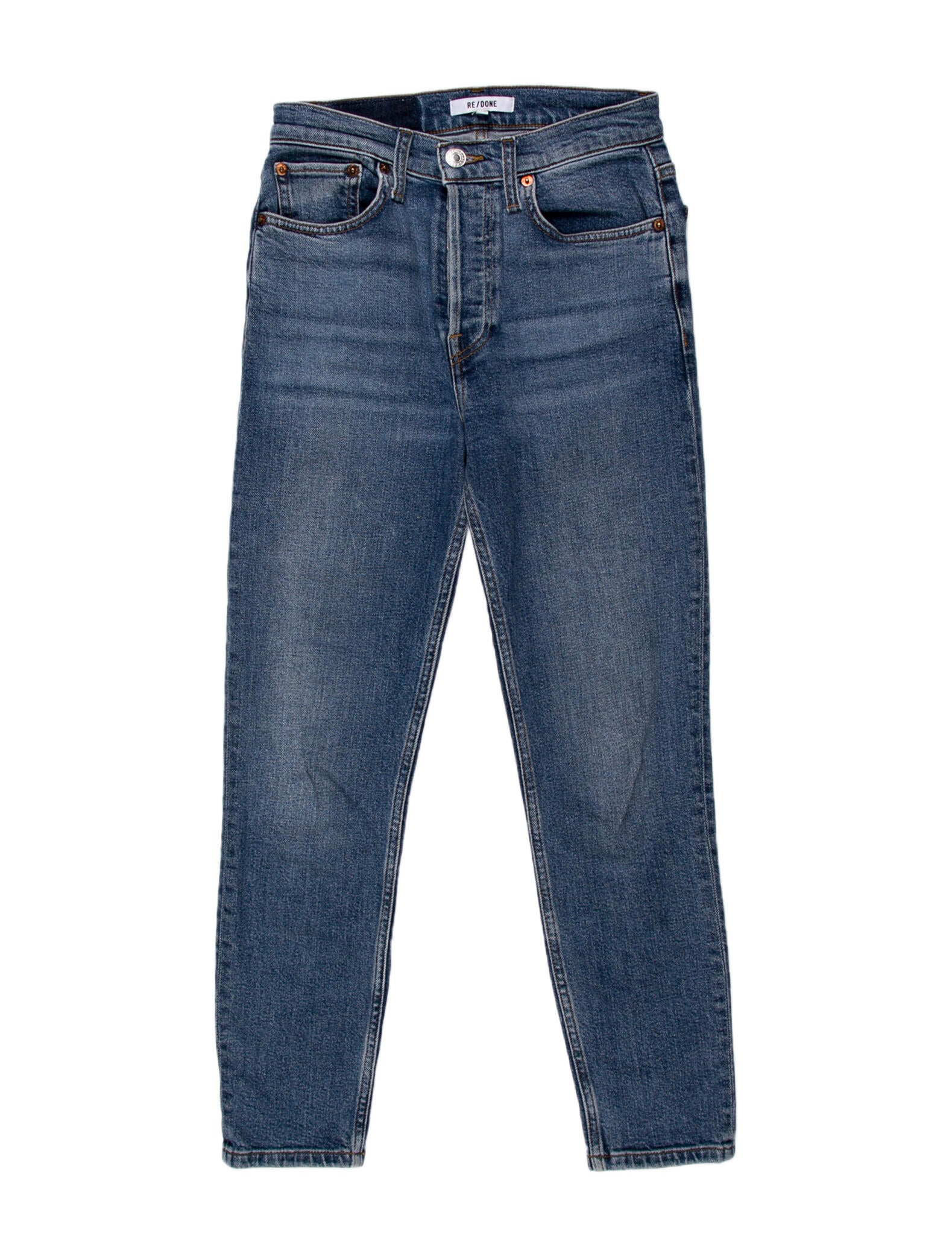 RE/DONE Mid-Rise Skinny Leg Jeans