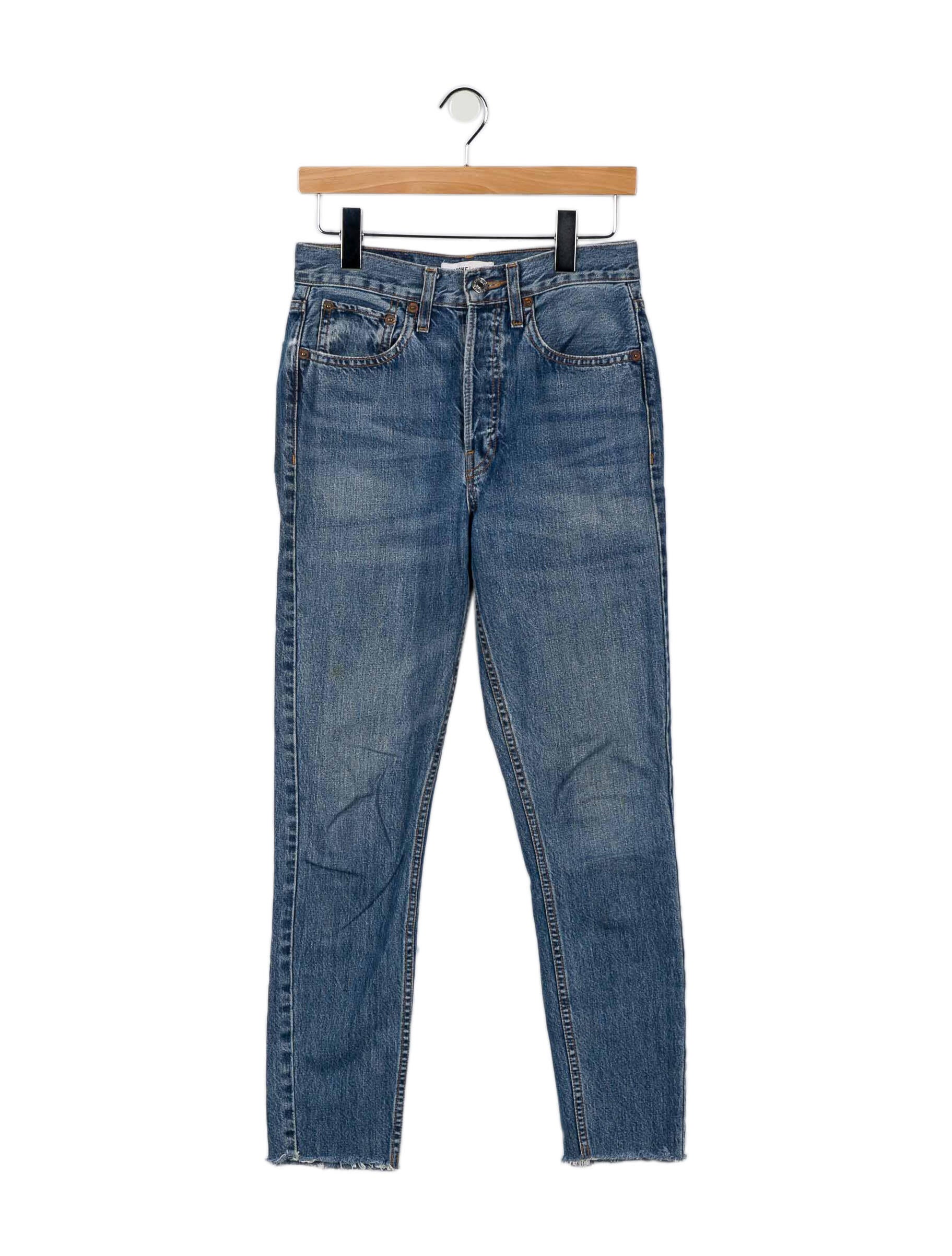 RE/DONE High-Rise Skinny Leg Jeans