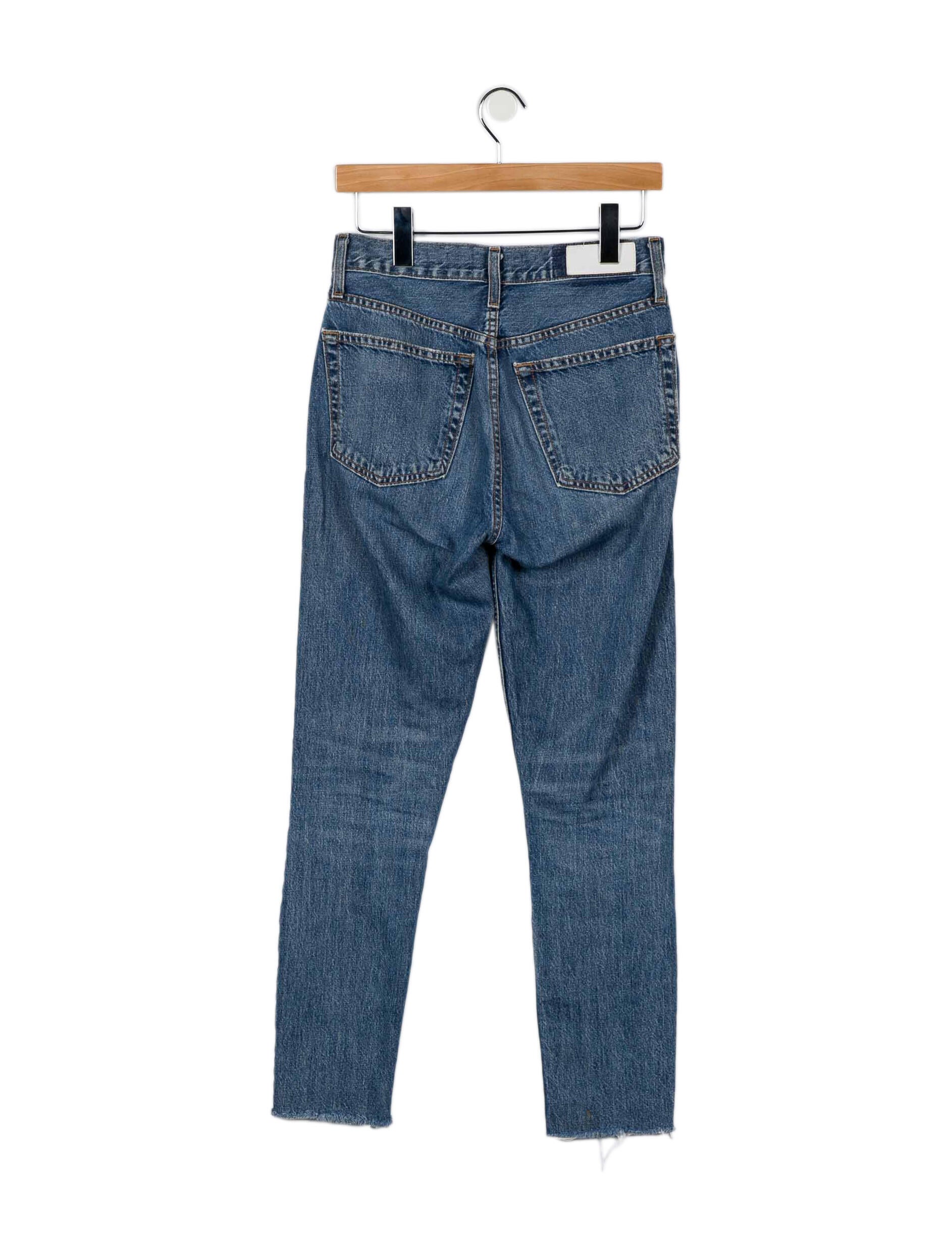 RE/DONE High-Rise Skinny Leg Jeans