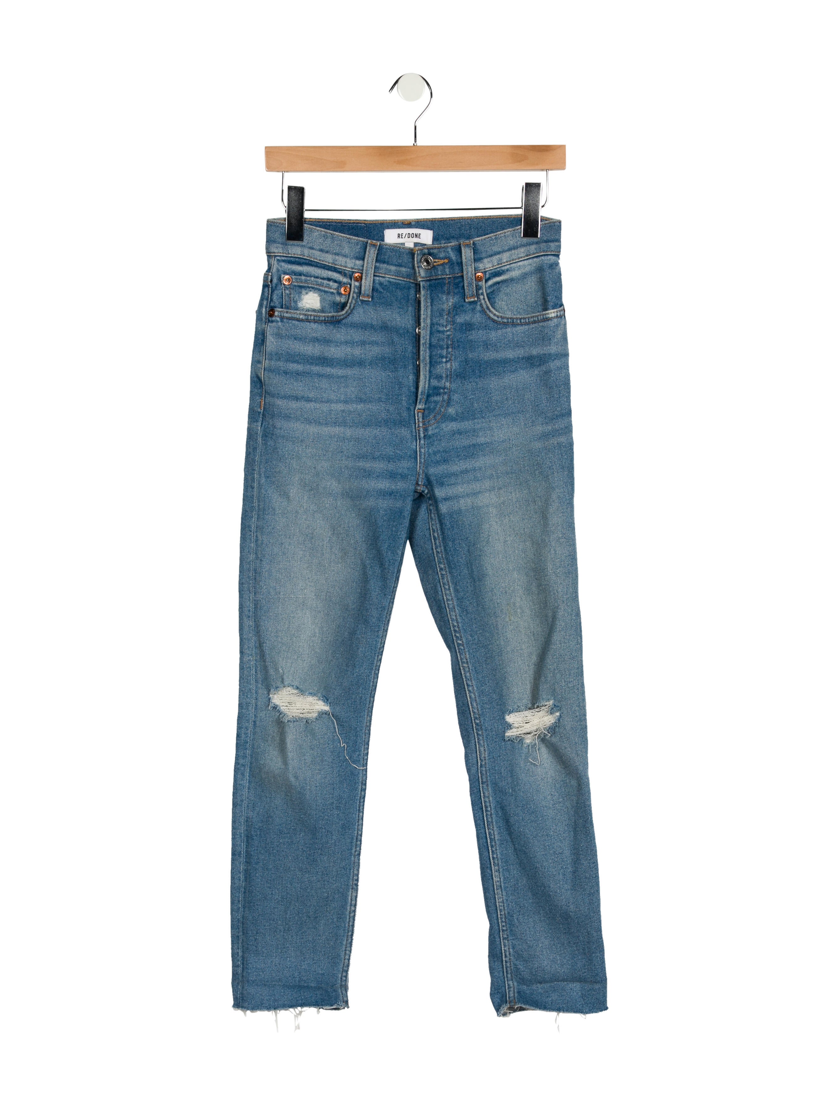 RE/DONE Mid-Rise Skinny Leg Jeans