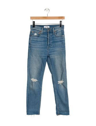 RE/DONE Mid-Rise Skinny Leg Jeans