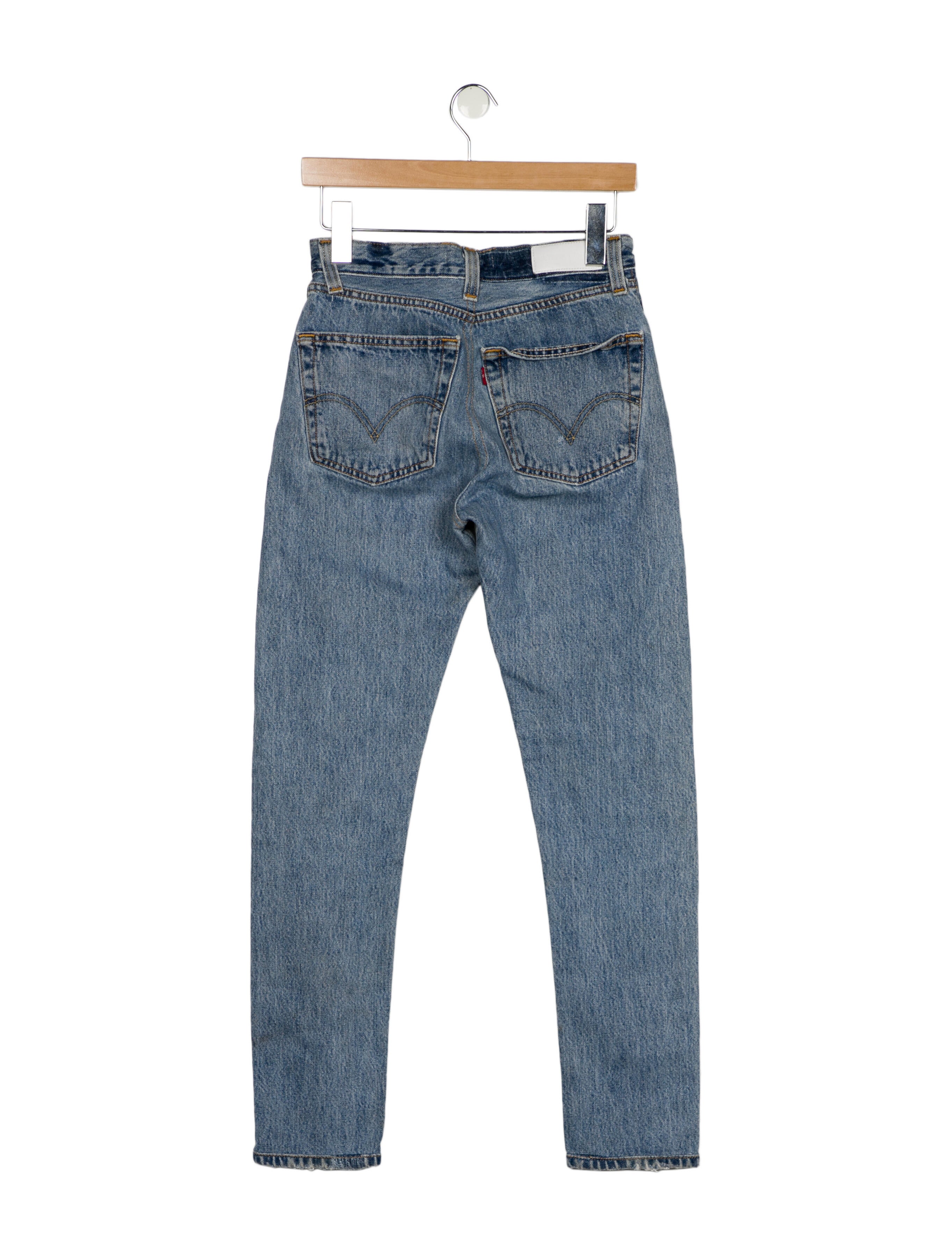 RE/DONE Mid-Rise Skinny Leg Jeans