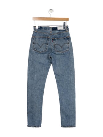 RE/DONE Mid-Rise Skinny Leg Jeans