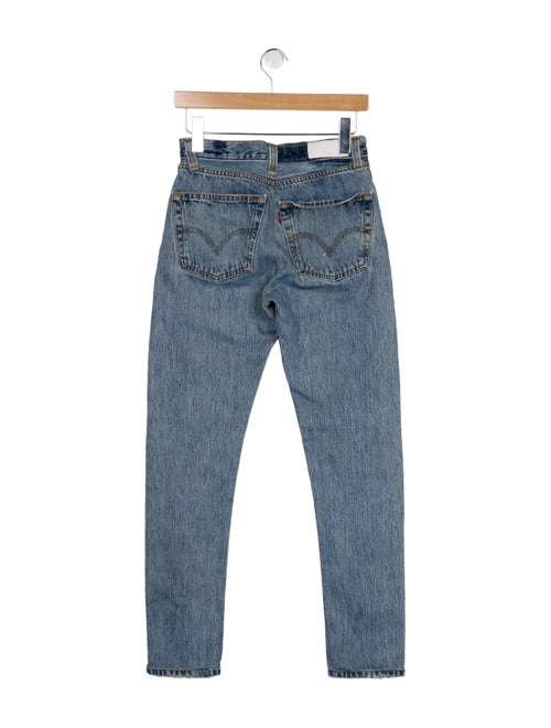 RE/DONE Mid-Rise Skinny Leg Jeans