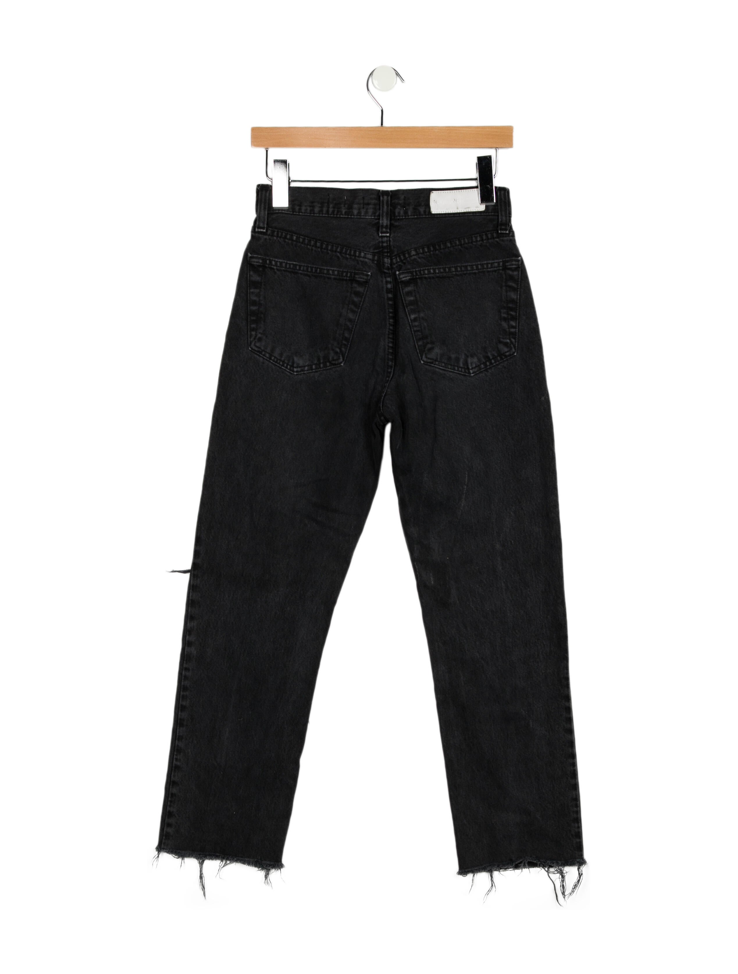RE/DONE Mid-Rise Straight Leg Jeans