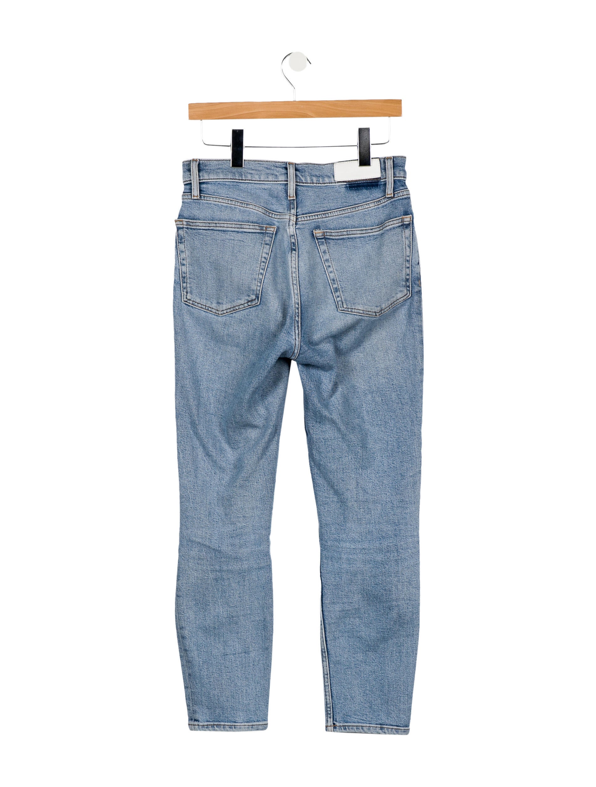 RE/DONE High-Rise Skinny Leg Jeans