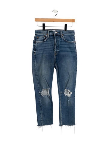 Re/Done Jeans High-Rise Skinny Leg US 27 | S