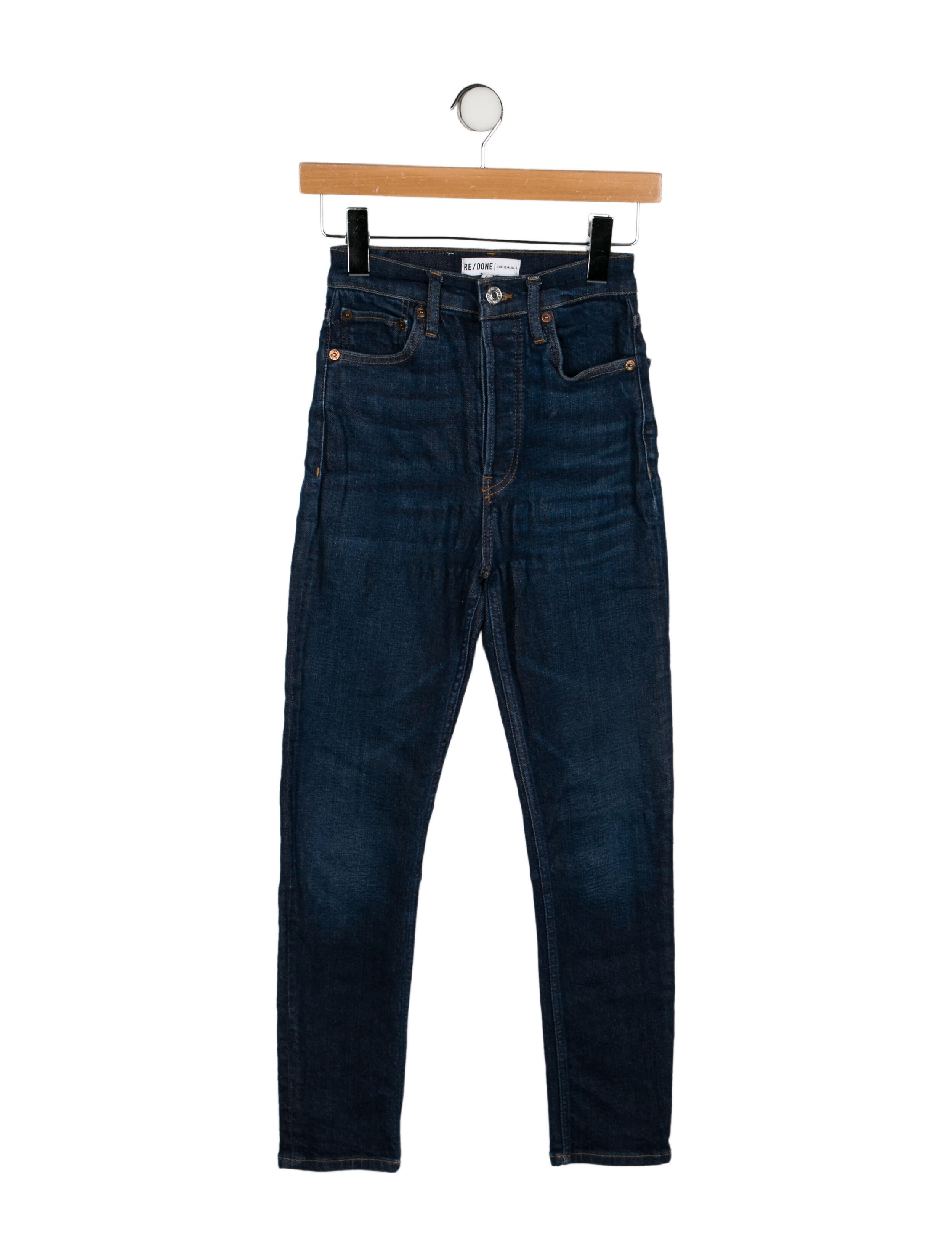 RE/DONE High-Rise Skinny Leg Jeans