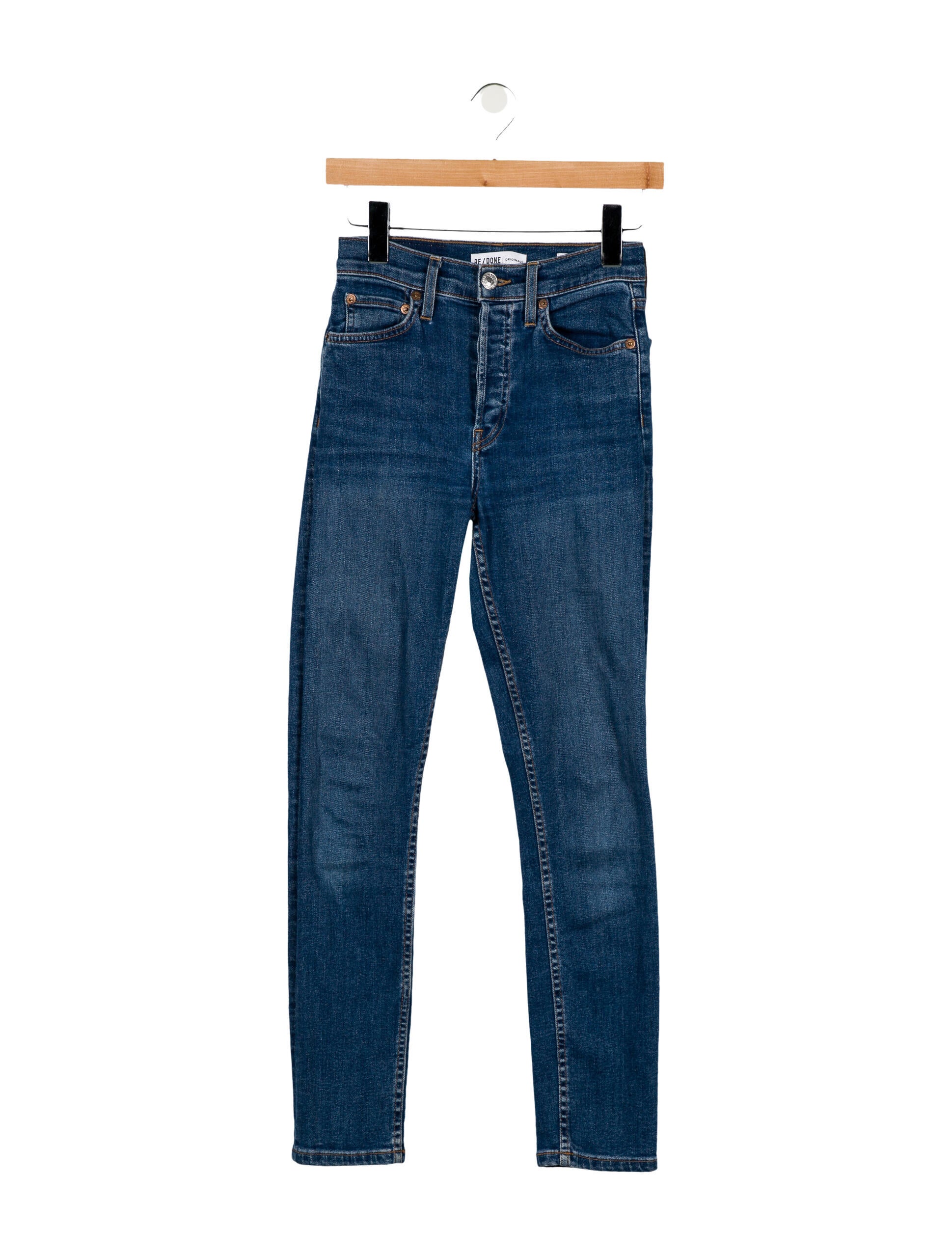 RE/DONE Mid-Rise Skinny Leg Jeans