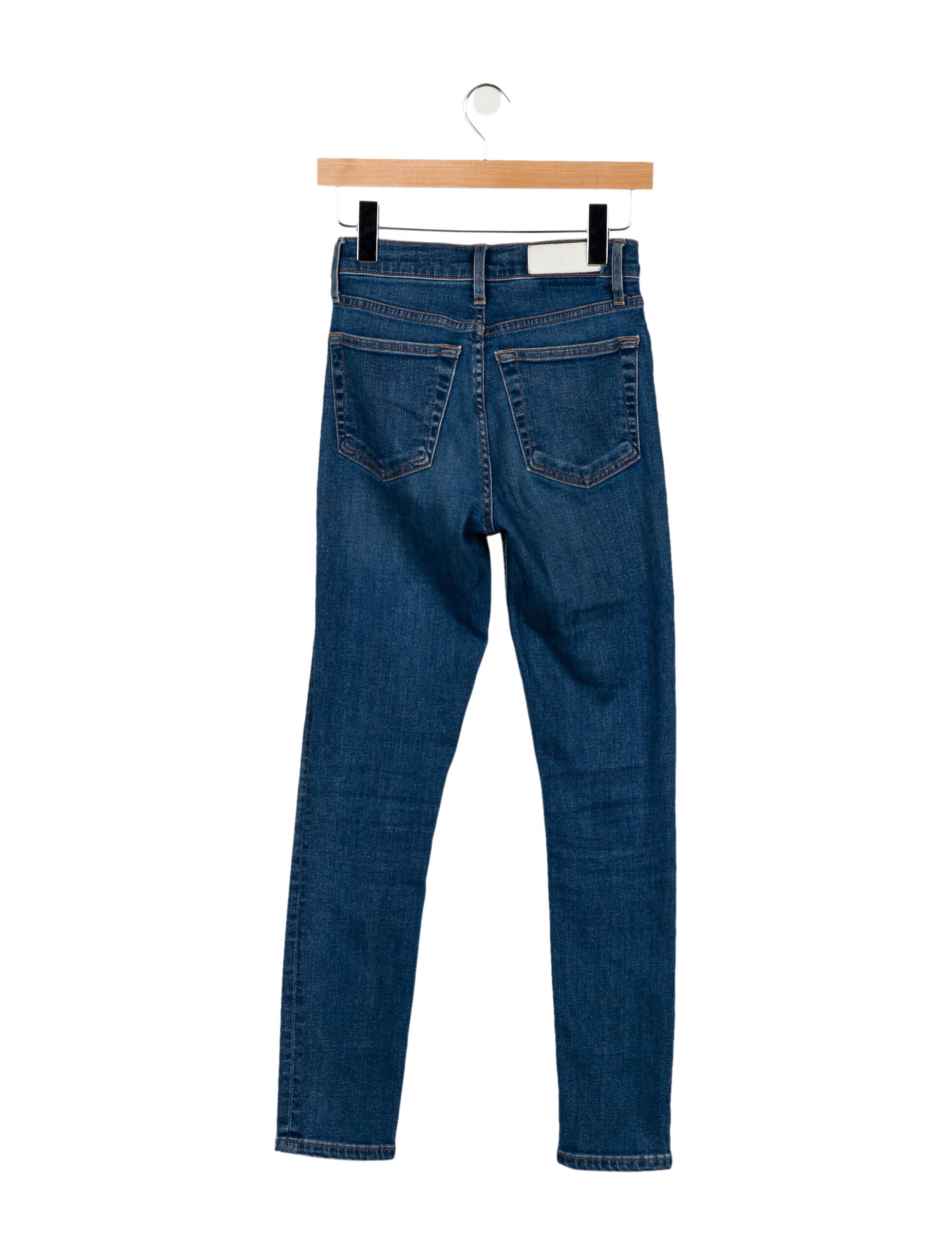 RE/DONE Mid-Rise Skinny Leg Jeans