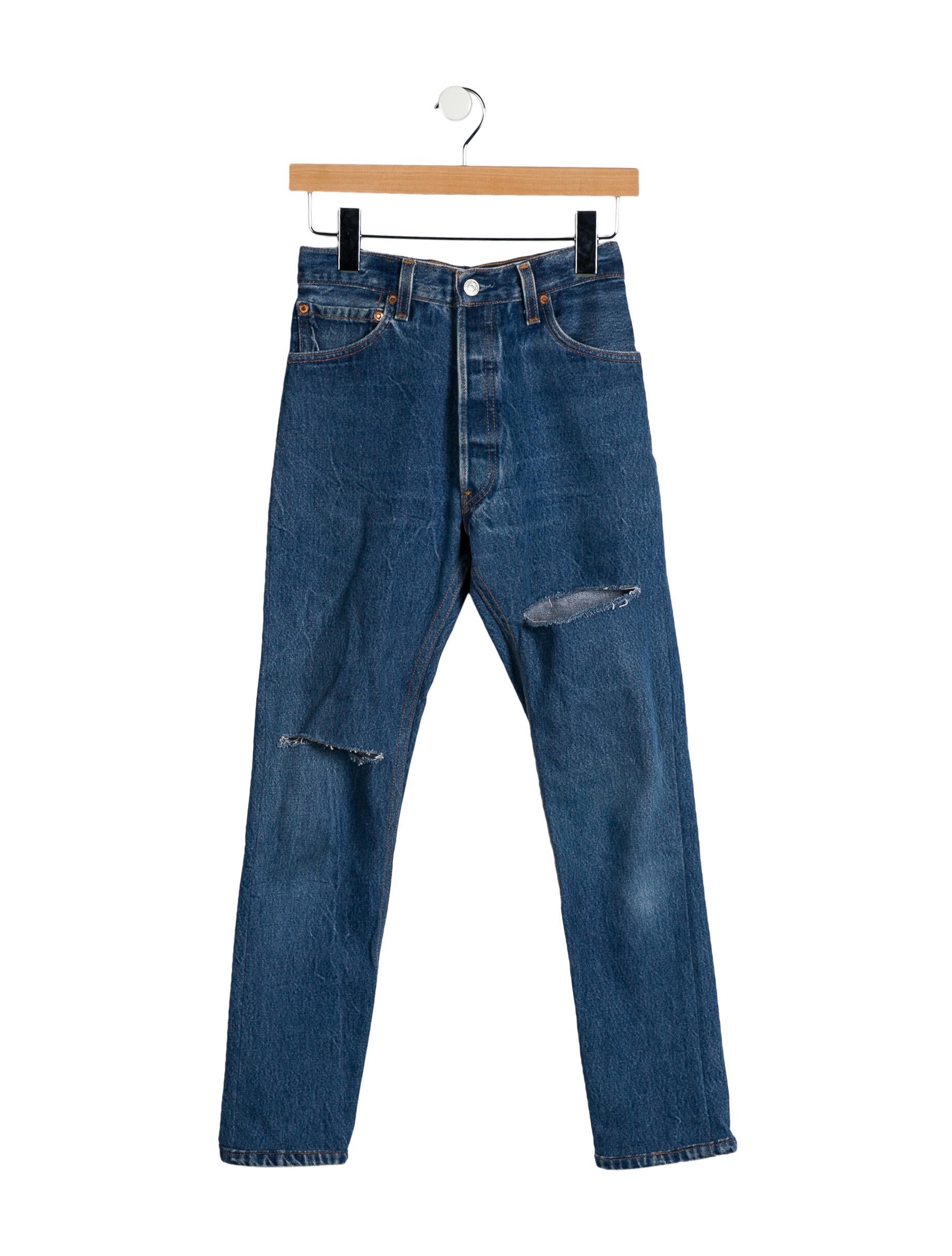 RE/DONE Mid-Rise Skinny Leg Jeans